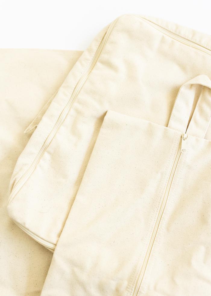 Signature Cotton Travel Shoe Bag