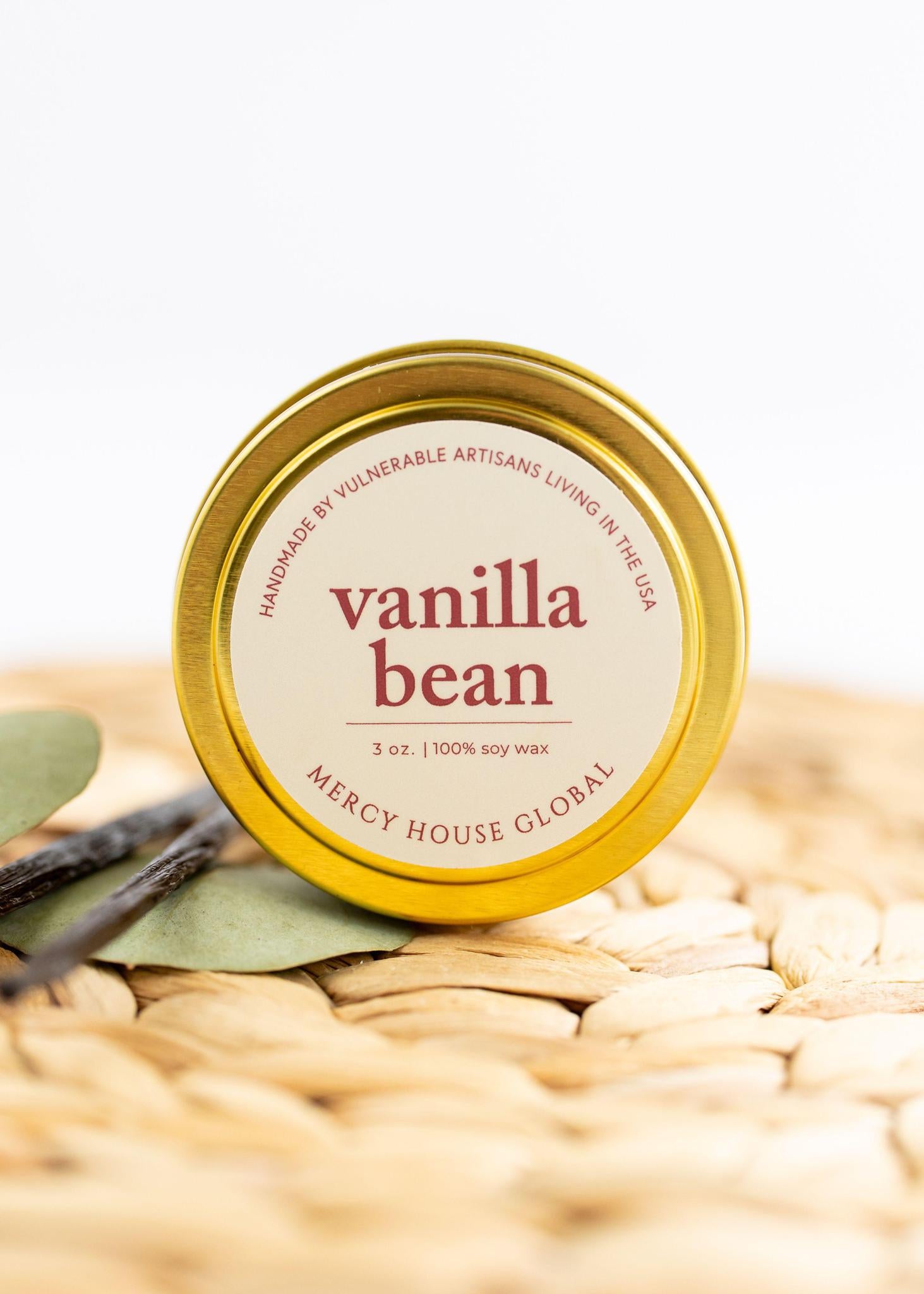 Vanilla Bean Candle | 3 oz. Tin