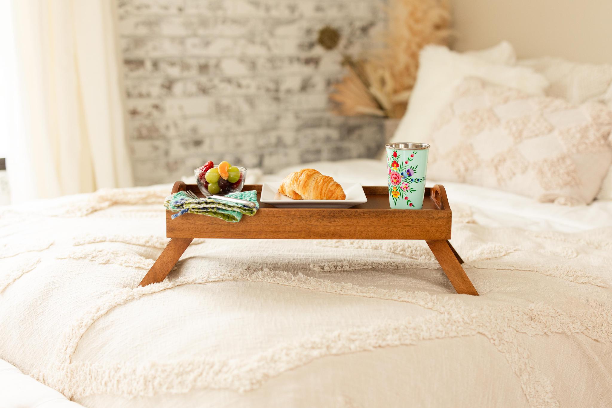 Wooden Snack Tray
