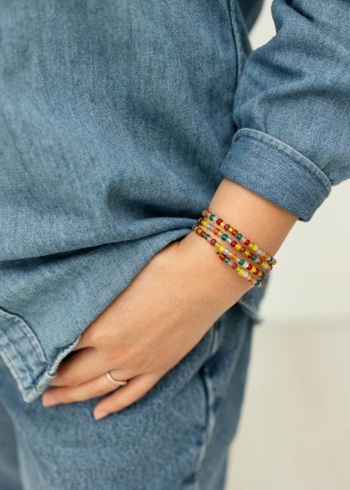 Kaleidoscope Spiral Bracelet