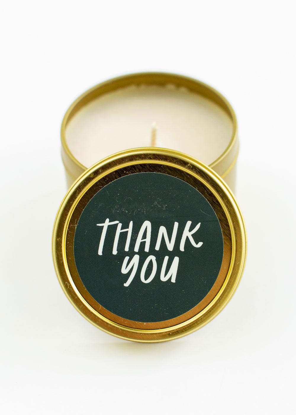 For Every Occasion 3 oz Tin Candles | 6 Sayings