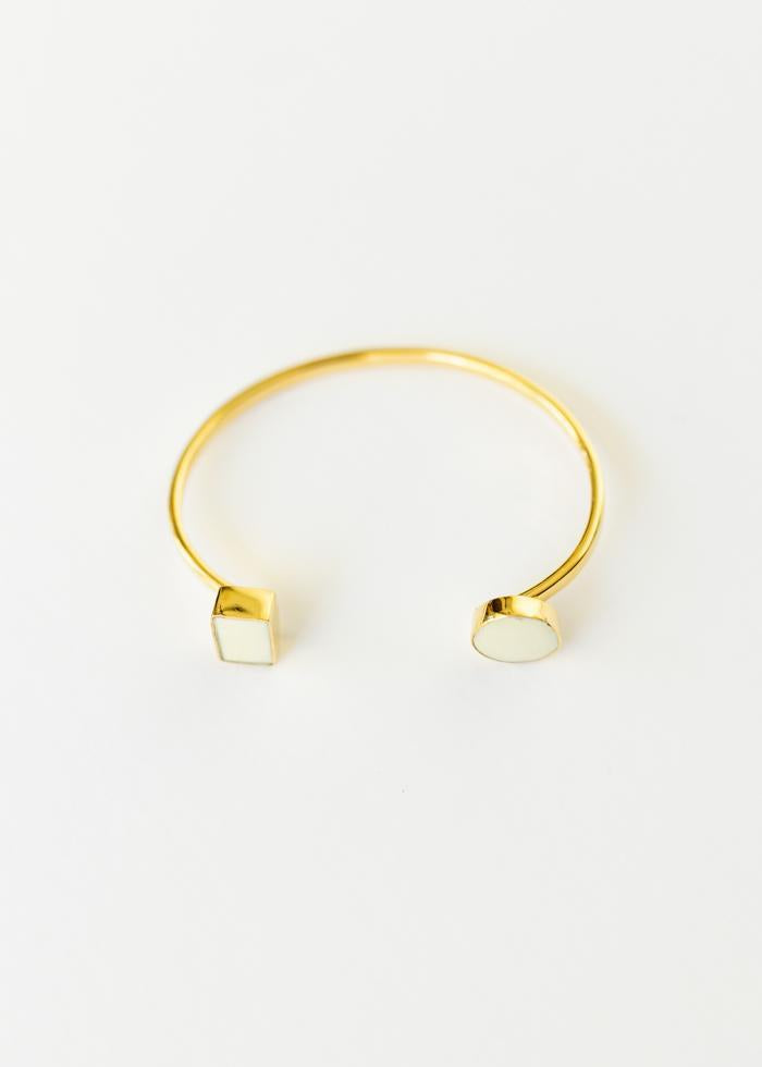 White Horn Cuff Bracelet - Mercy House Global