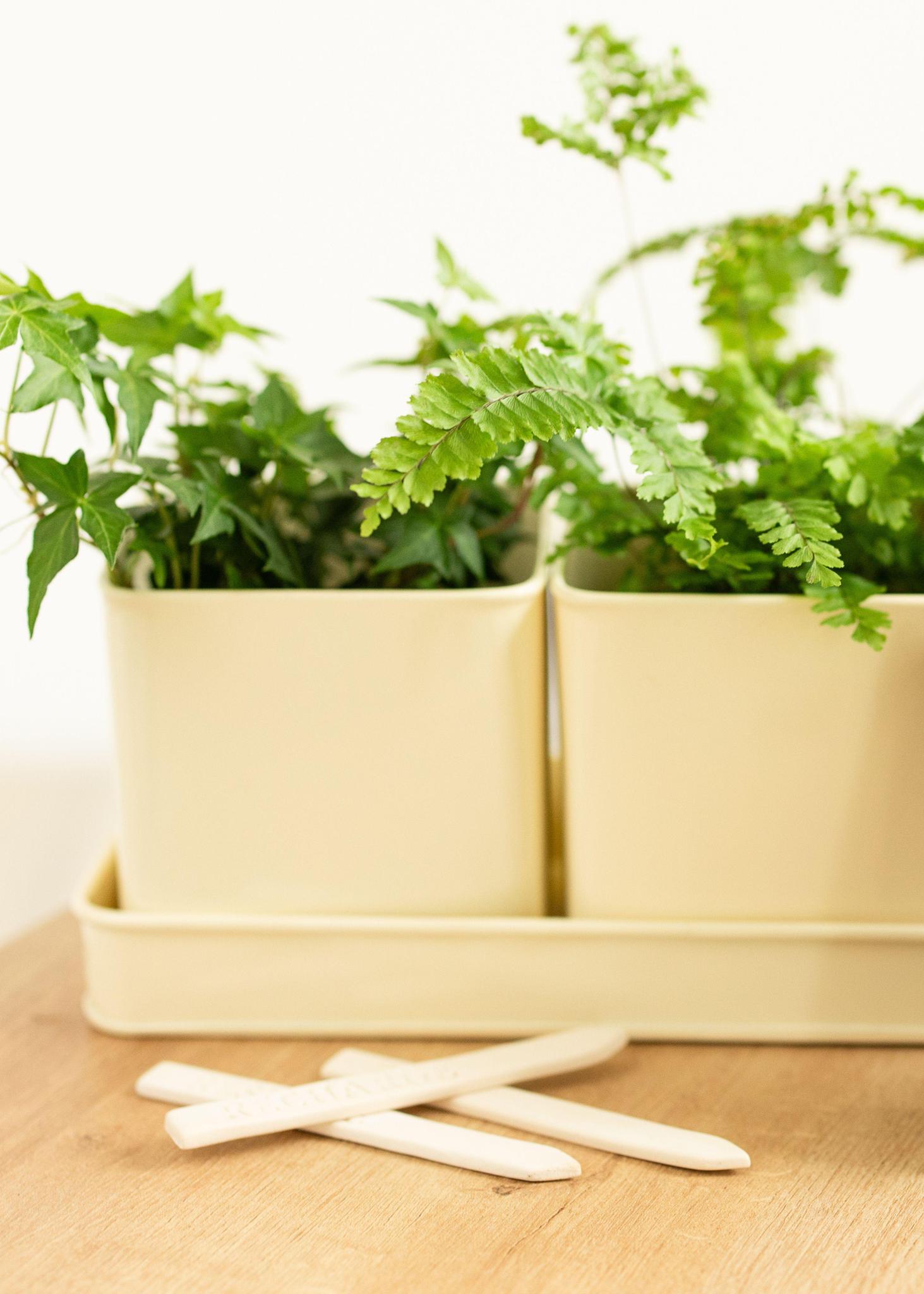 Ceramic Garden Stakes | Set of 3