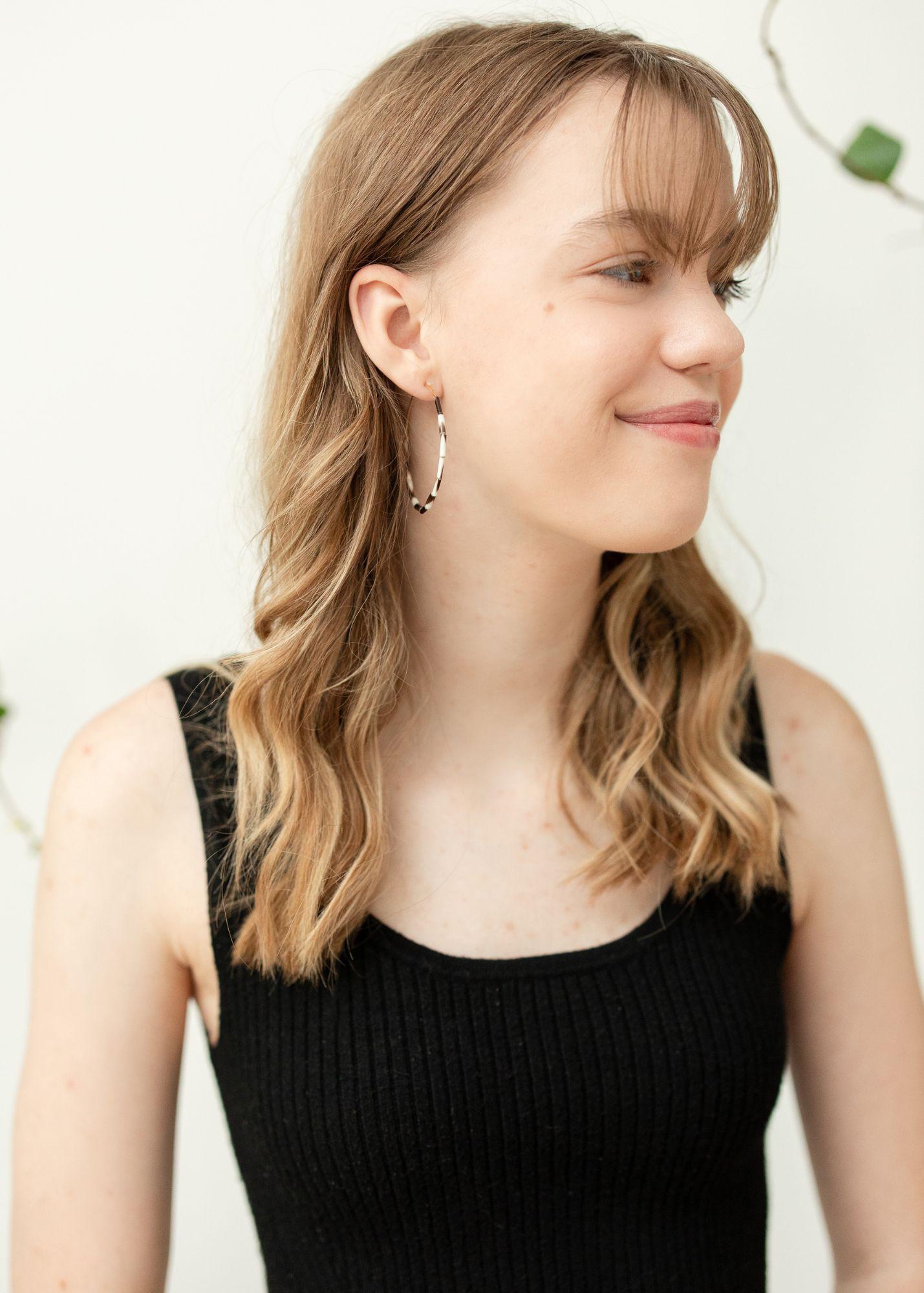 Horn Bead Hoops - Mercy House Global