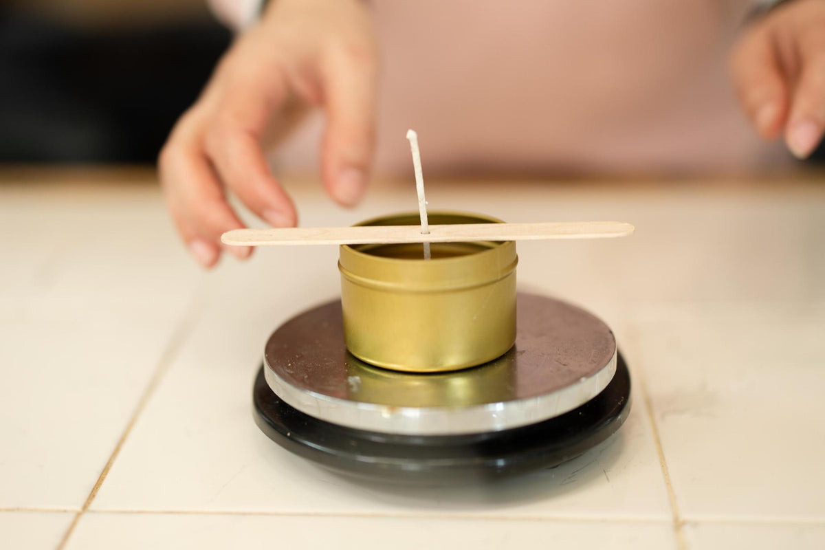 Candy Cane Candle | 3 oz. Tin - Mercy House Global