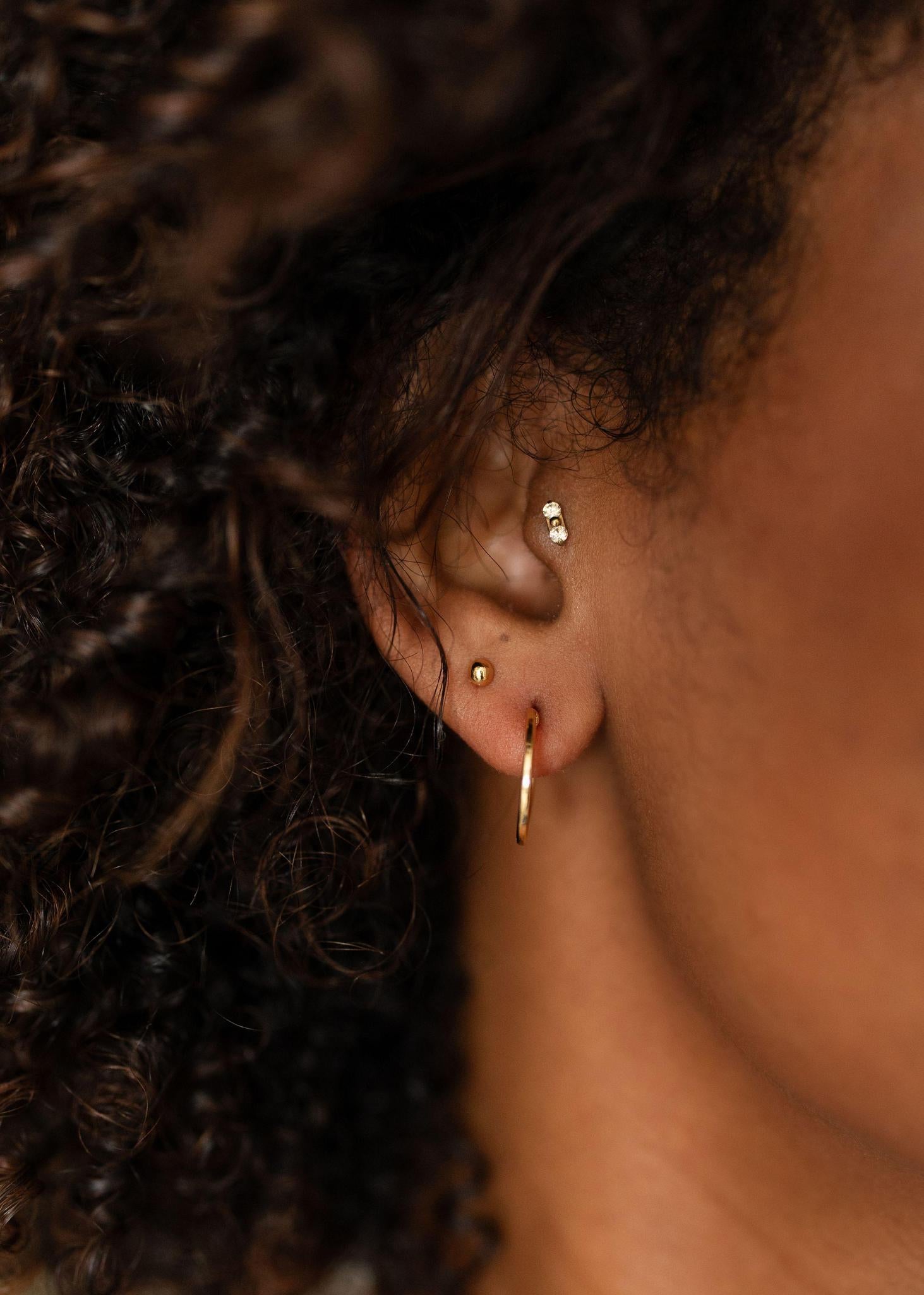 Small Hoops | Silver or Gold - Mercy House Global