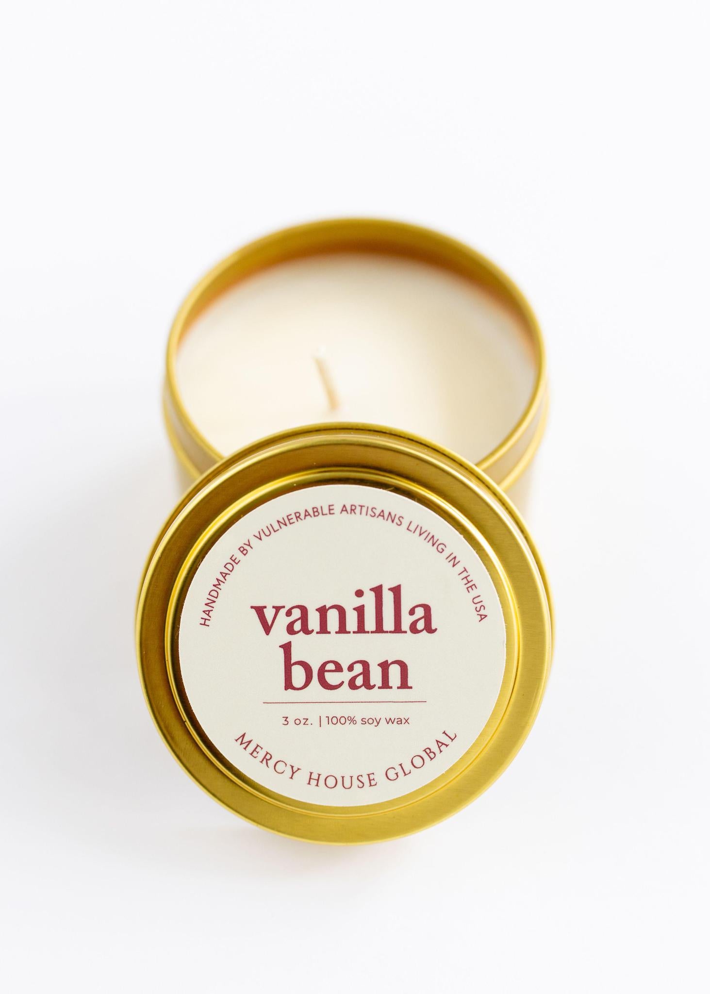 Vanilla Bean Candle | 3 oz. Tin