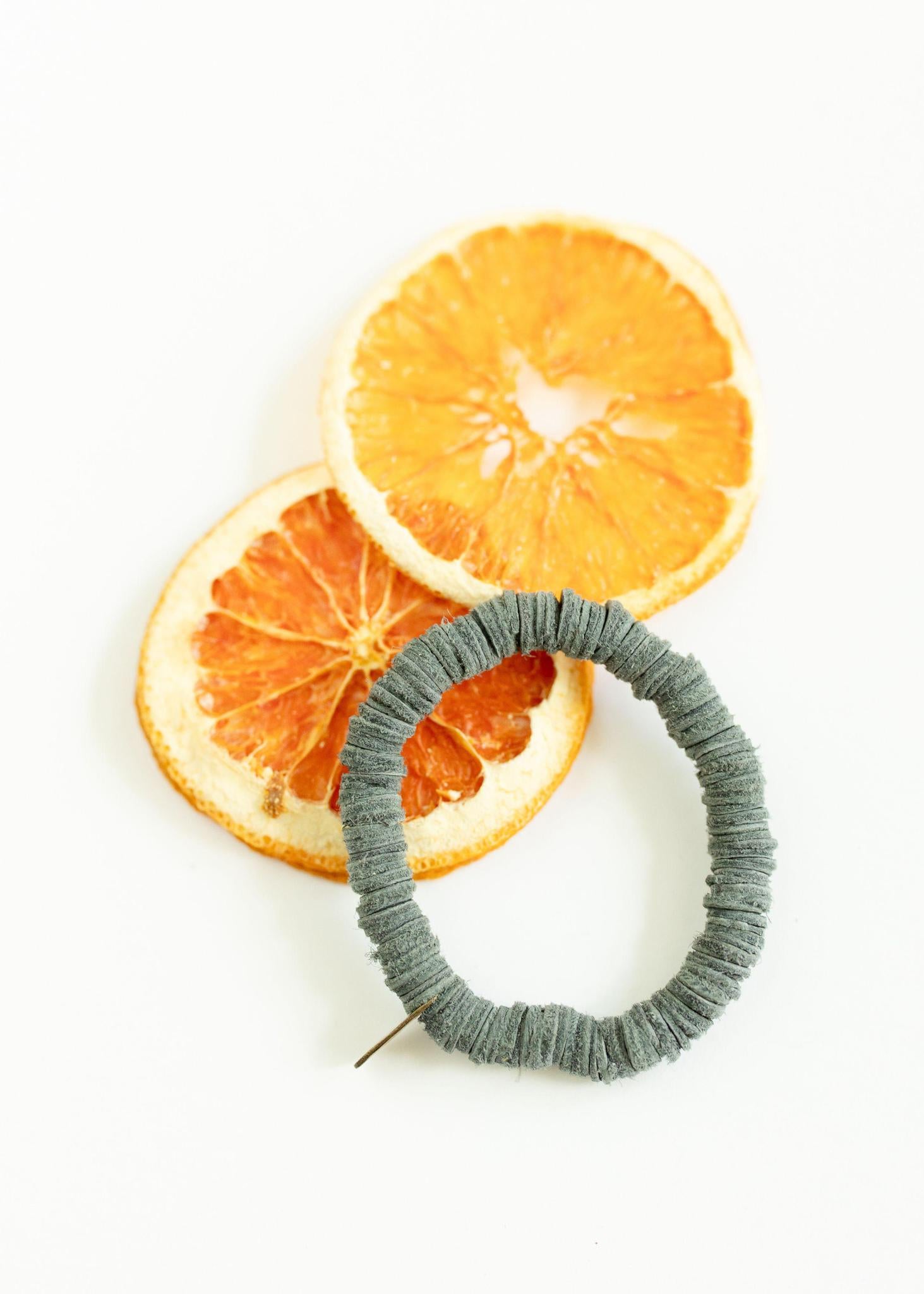 Bits of Leather Bracelet