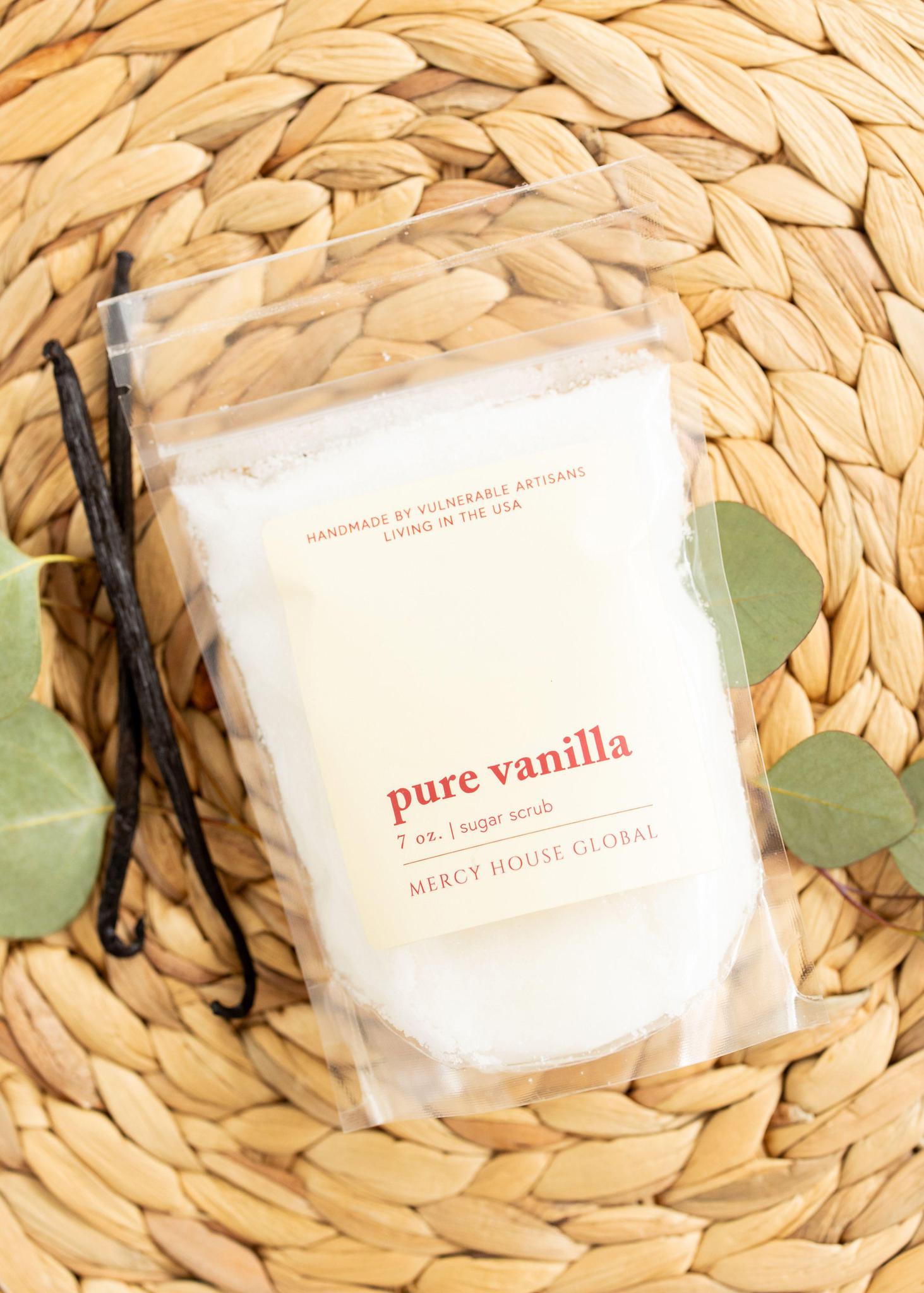 Pure Vanilla | 7 oz. Sugar Scrub - Mercy House Global