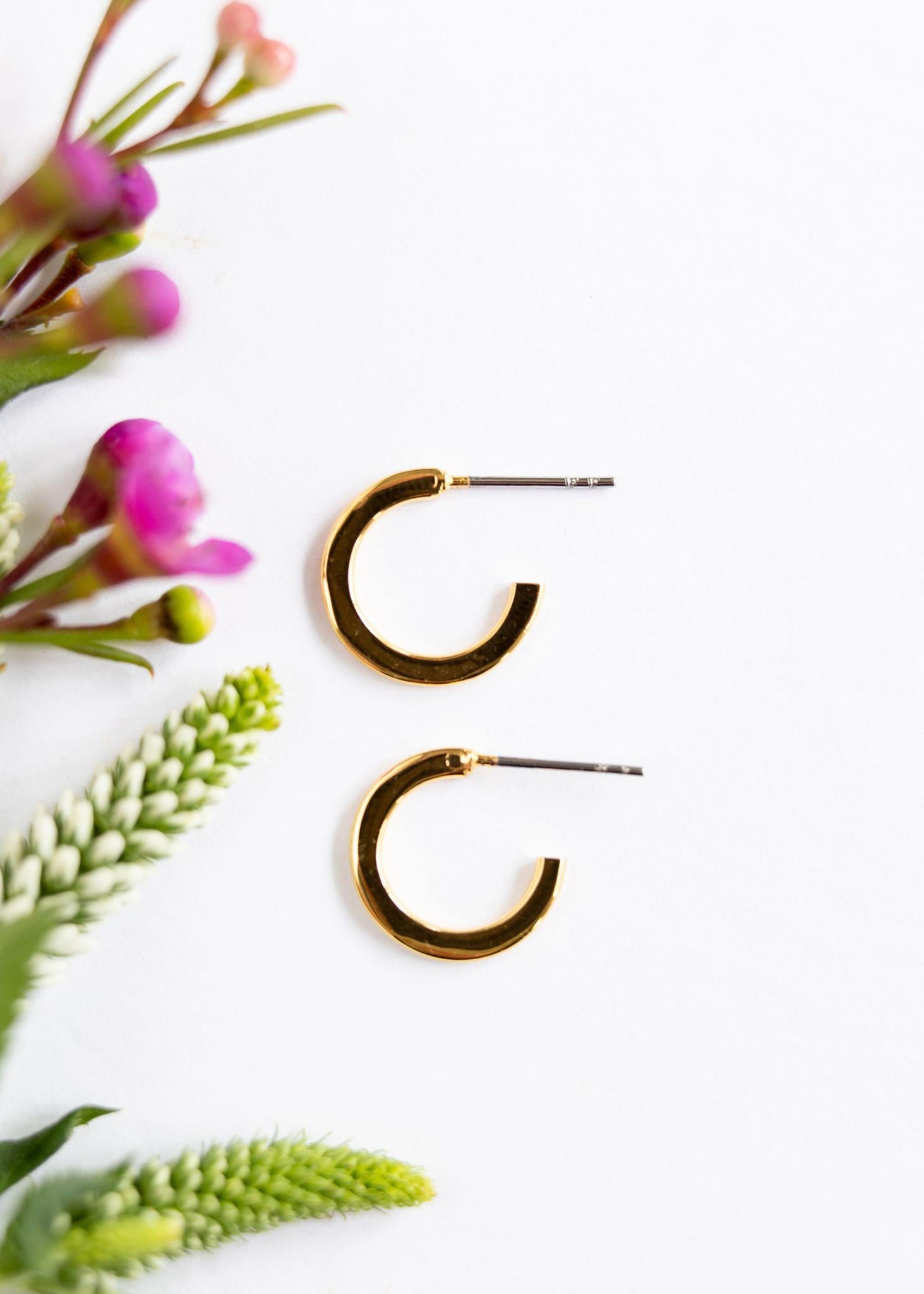 Small Hoops | Silver or Gold