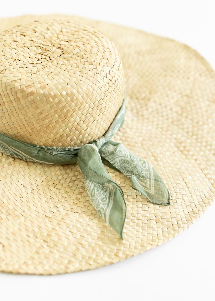 Sage Bloom Silk Scarf - Mercy House Global