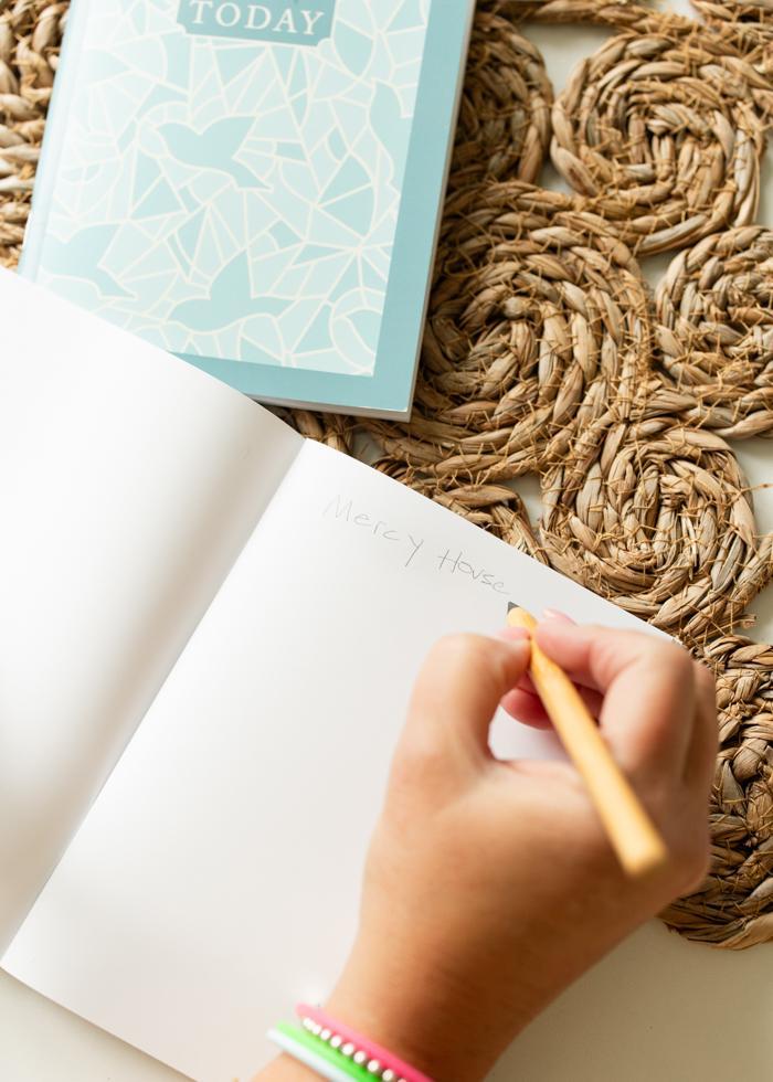 Never-Ending Bamboo Pencil + Leather Topper - Mercy House Global