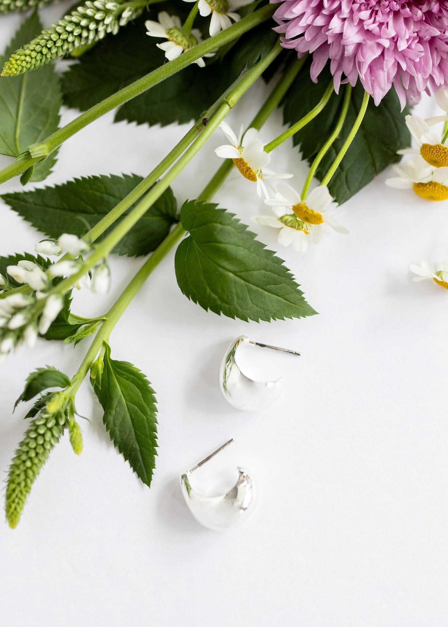 Teardrop Huggies | Silver or Gold - Mercy House Global