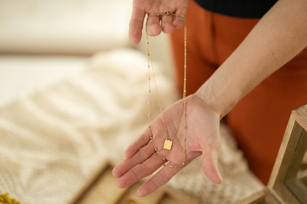 Layered Gold Necklace