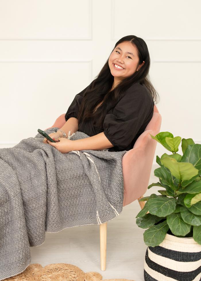 Miujiza Throw Blanket | 68" x 44"