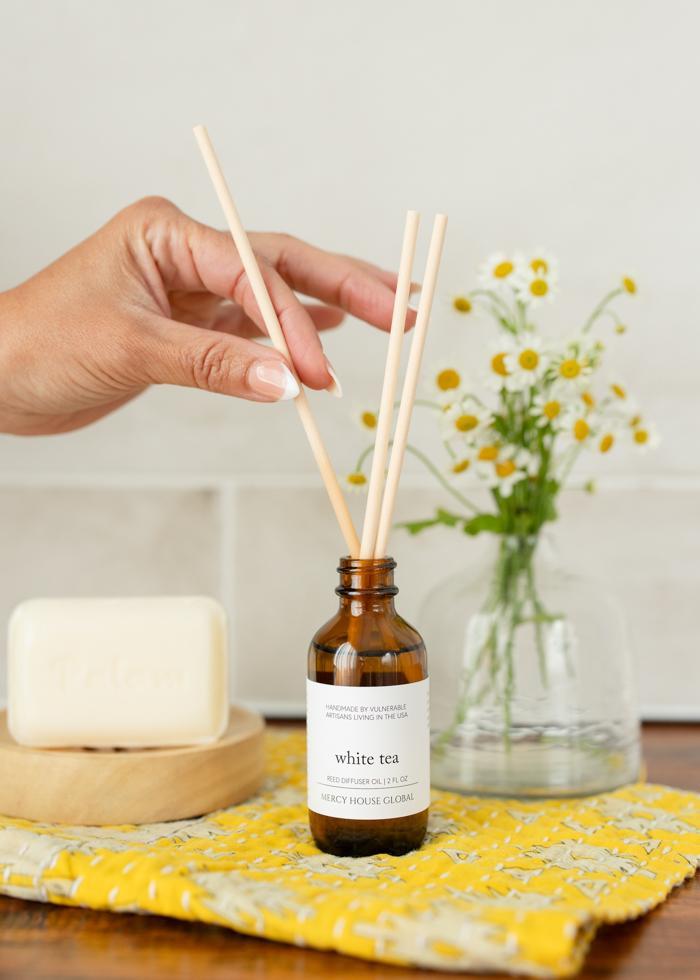 White Tea | 2 oz Room Diffuser - Mercy House Global