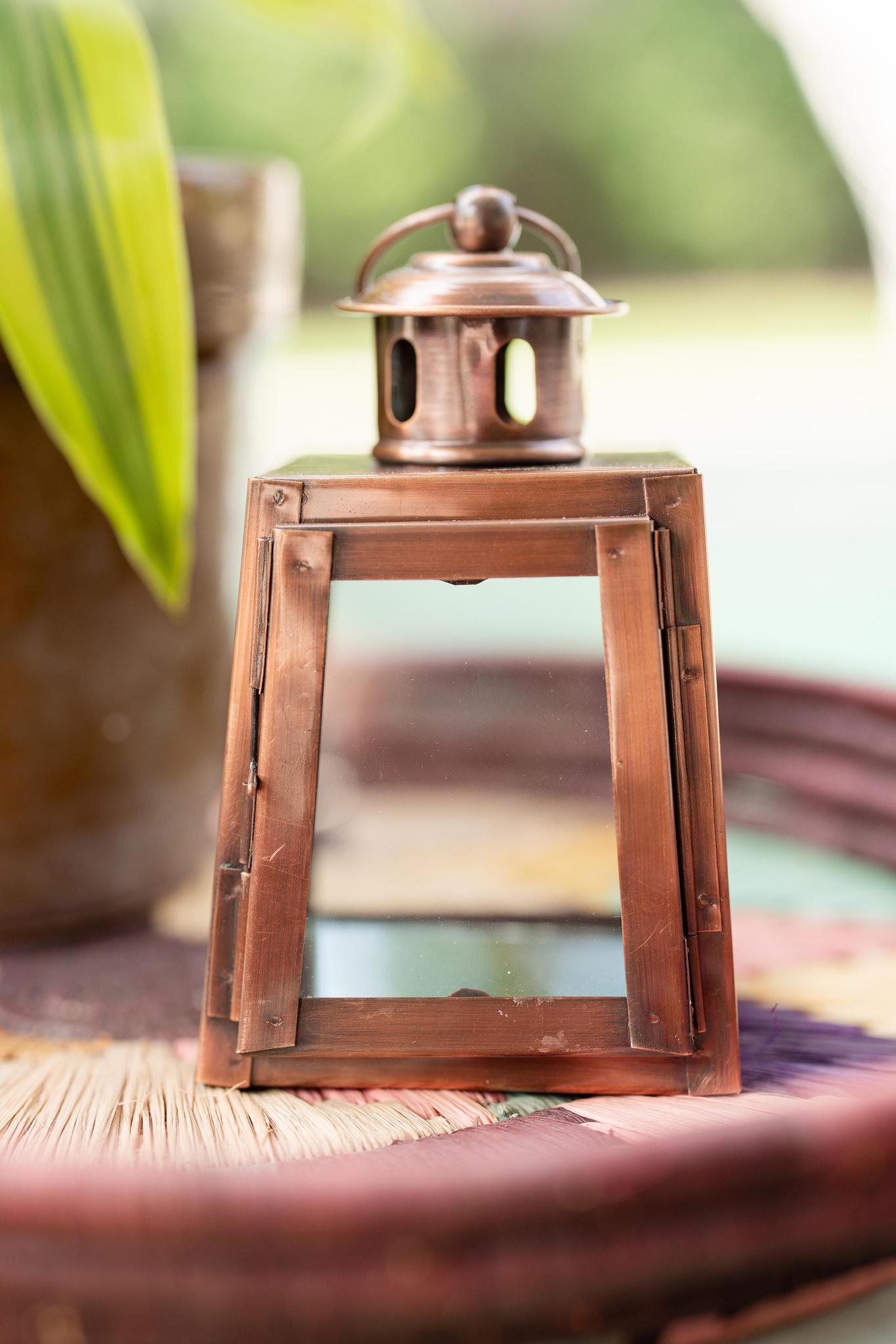 Reflective Iron Lantern - Mercy House Global