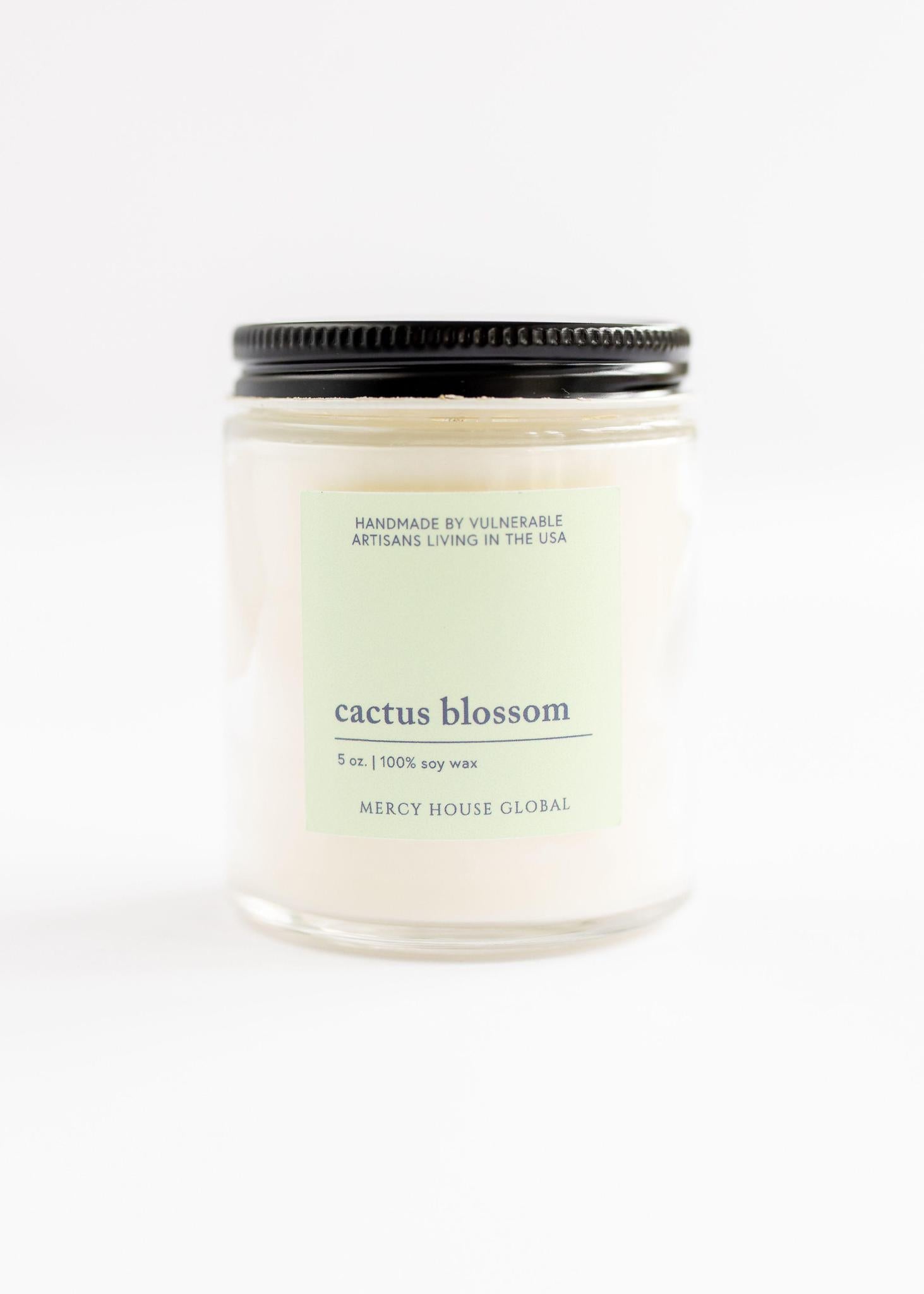 Cactus Blossom Candle | 5 oz. Glass Jar