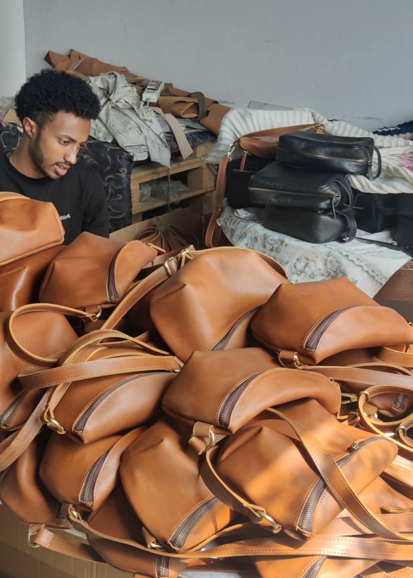 Leather Dopp Kit - Mercy House Global