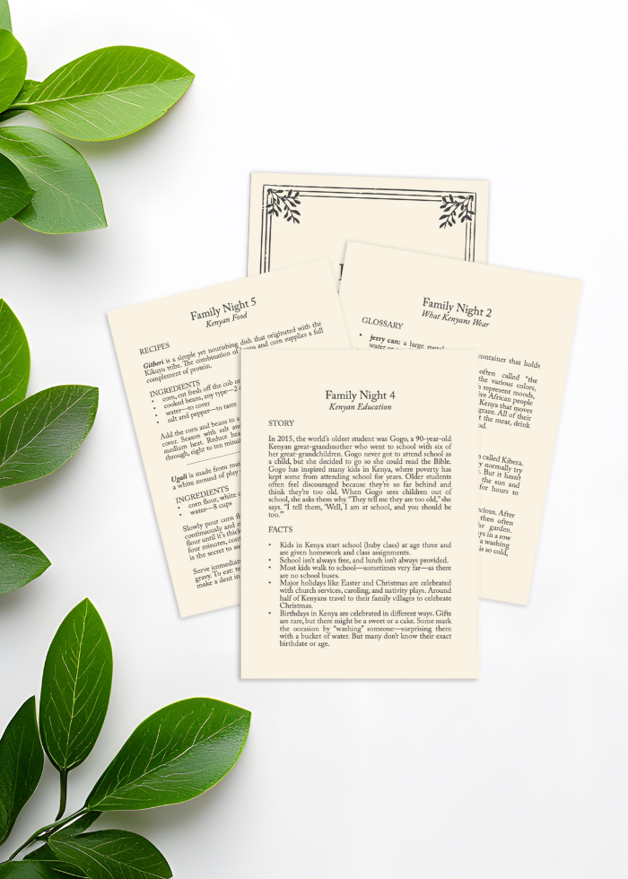 Kenya Global Family Kit