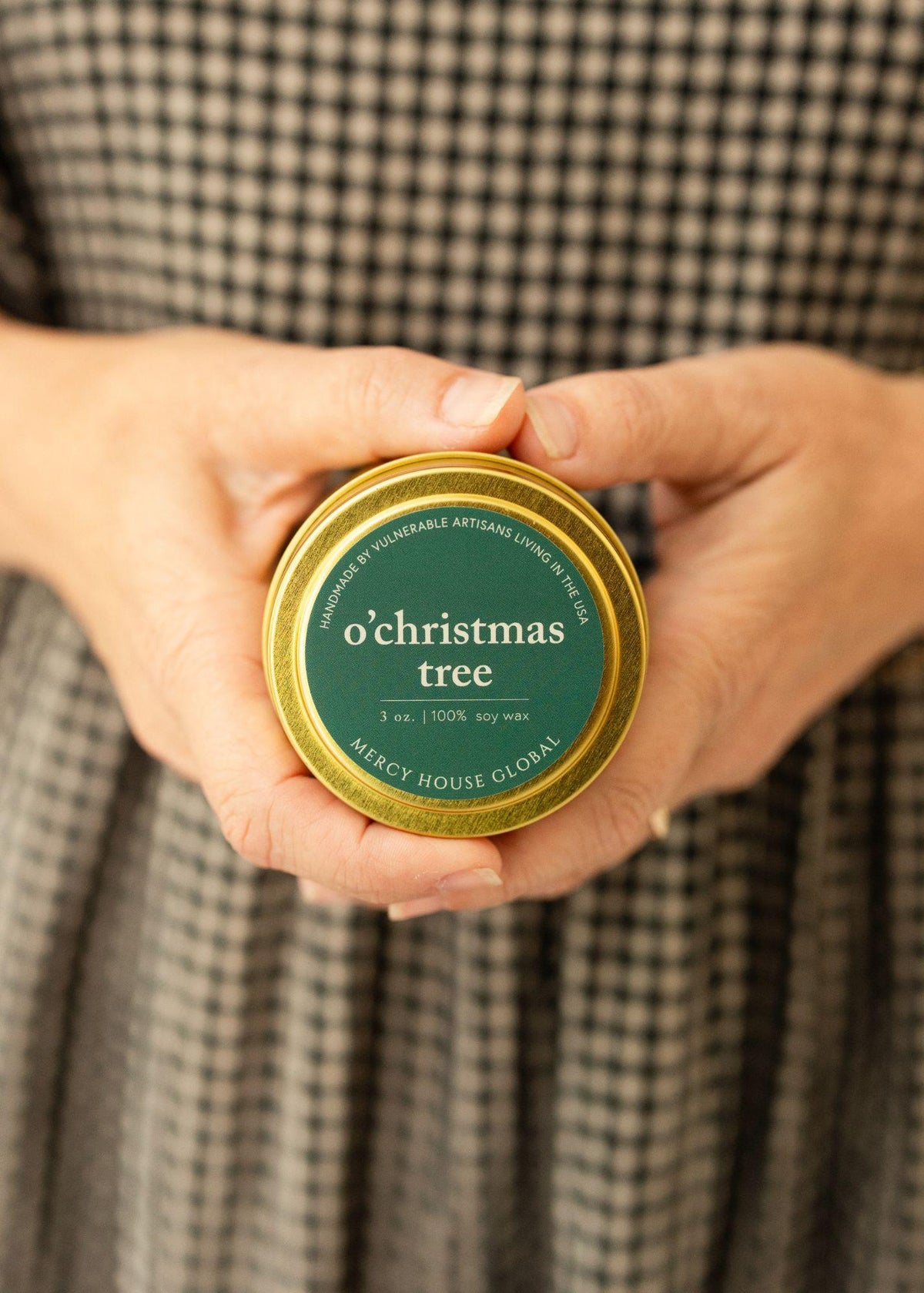 O' Christmas Tree Candle | 3 oz. Tin - Mercy House Global