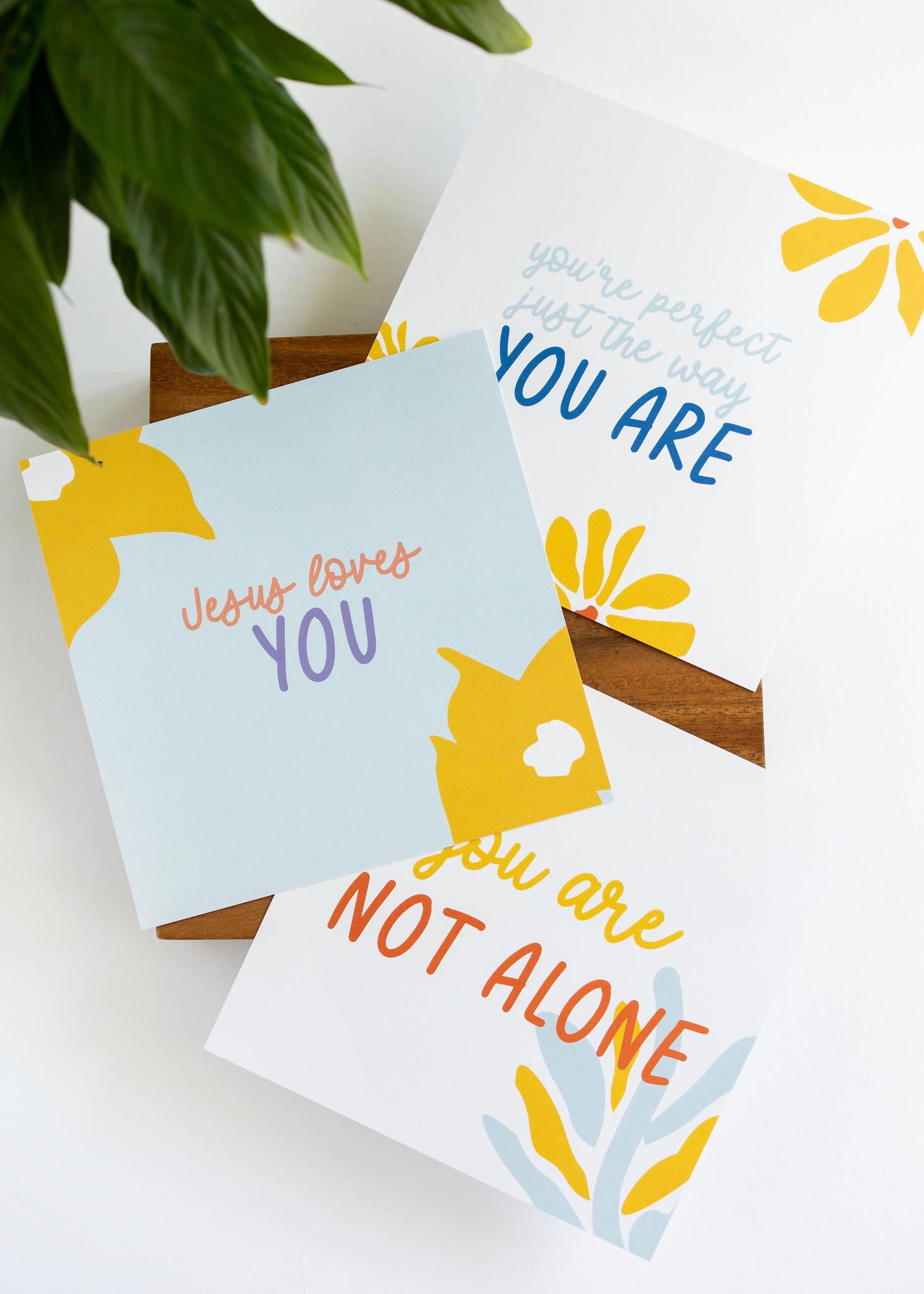 You are Enough | 8” x 8” Set of 3 Prints - Mercy House Global