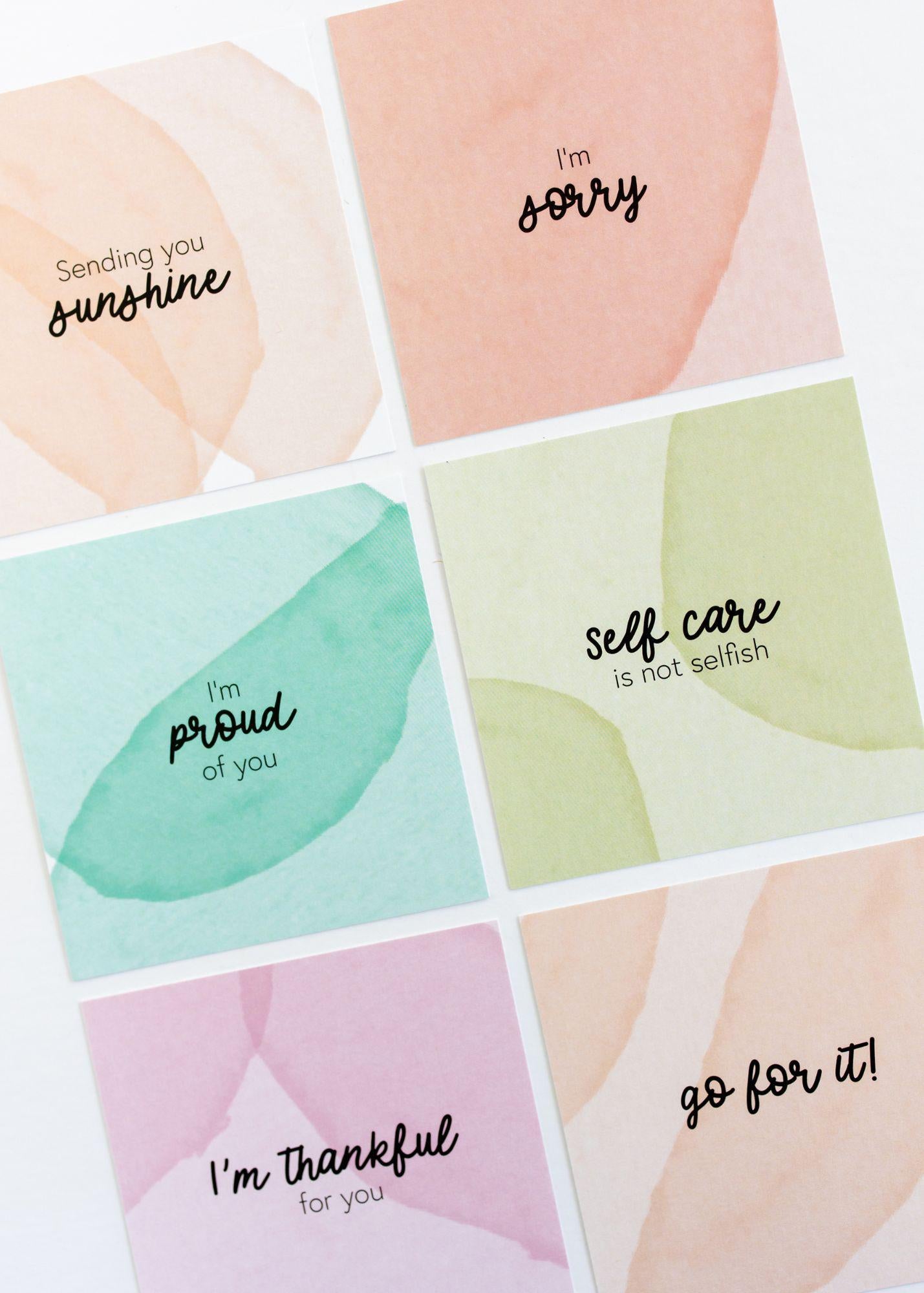 Abide Inspirational Cards | Set of 24 - Mercy House Global