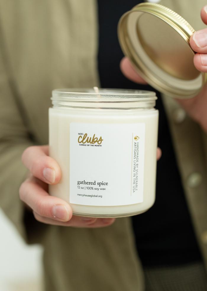 Gathered Spice 12 oz Candle - Mercy House Global