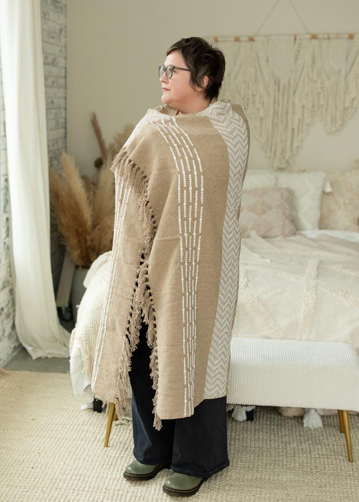 Rethread Throw Blanket | 60" x 50" - Mercy House Global