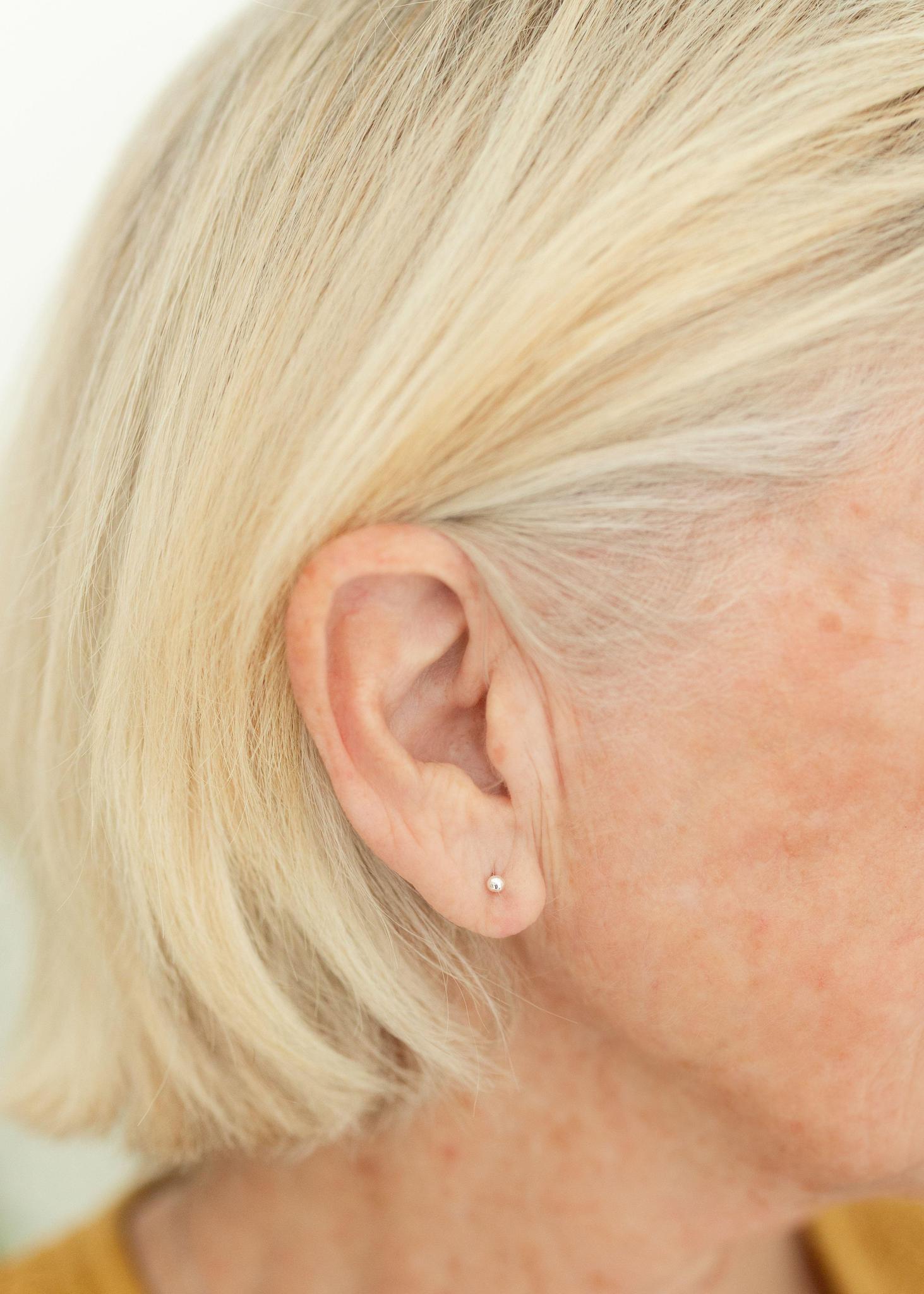 Small Ball Stud | Silver or Gold - Mercy House Global