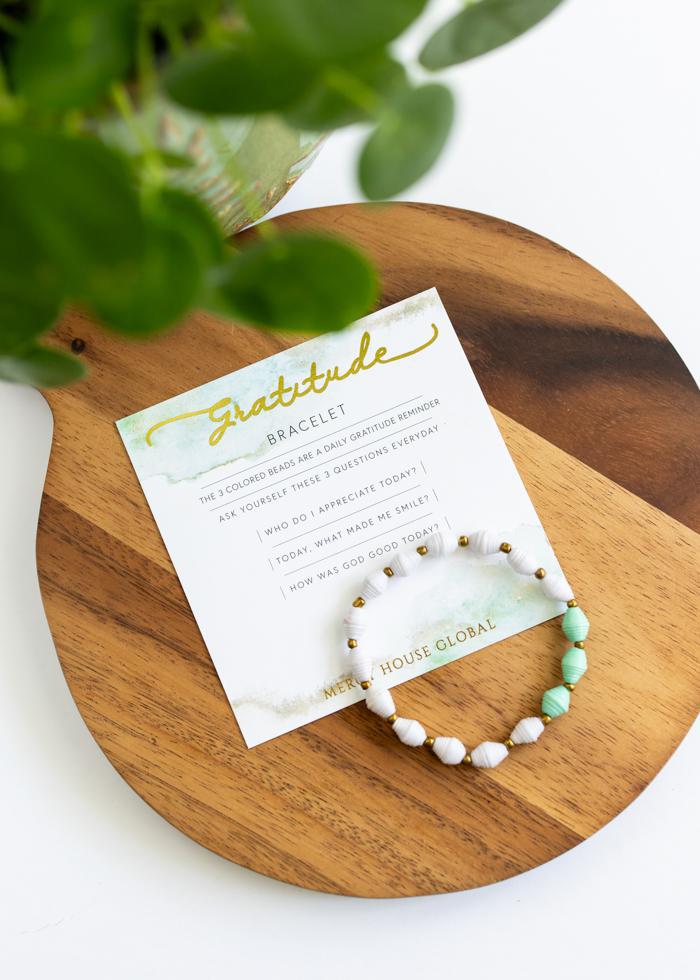 Gratitude Bracelet - Mercy House Global
