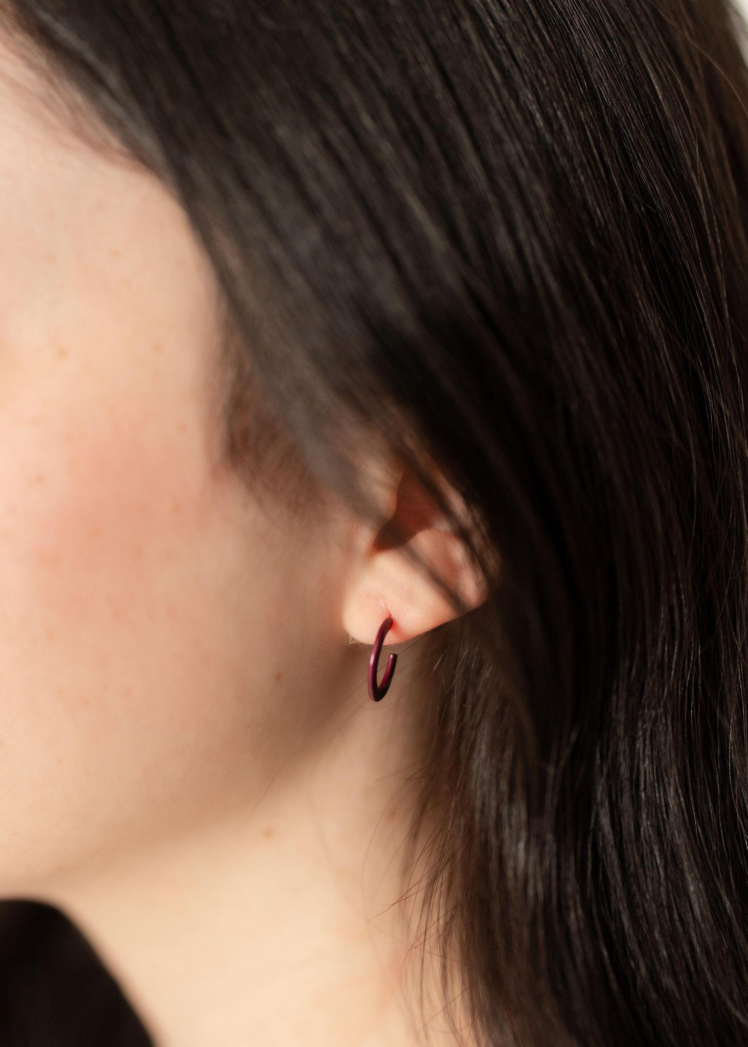 Maroon | Small Game Day Hoops