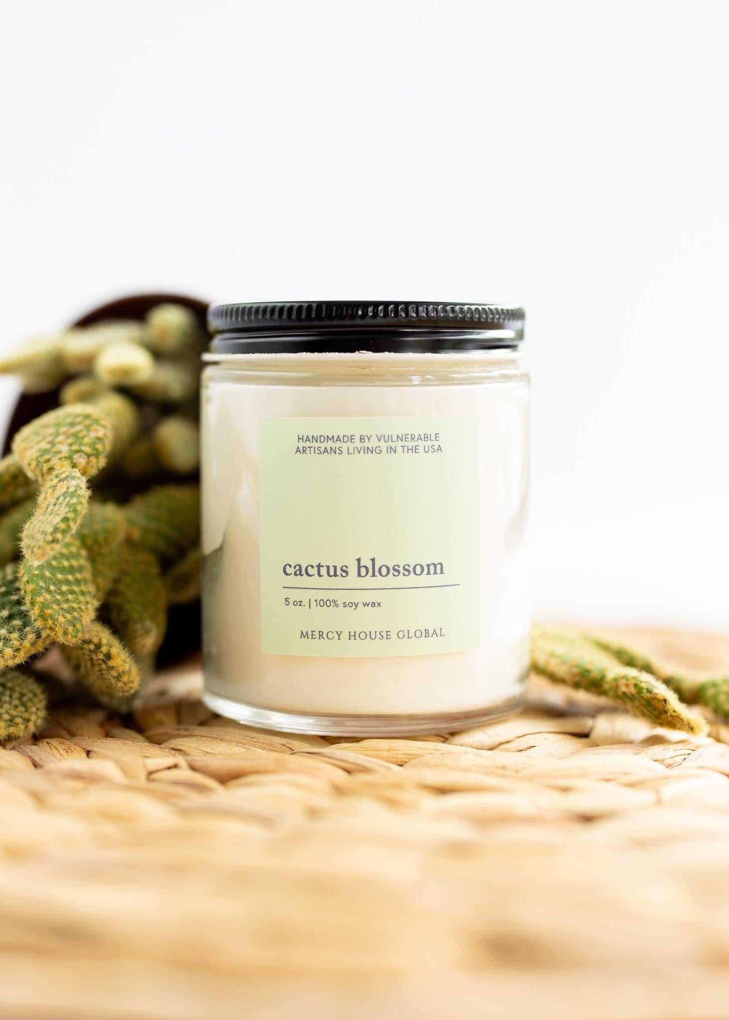 Cactus Blossom Candle | 5 oz. Glass Jar