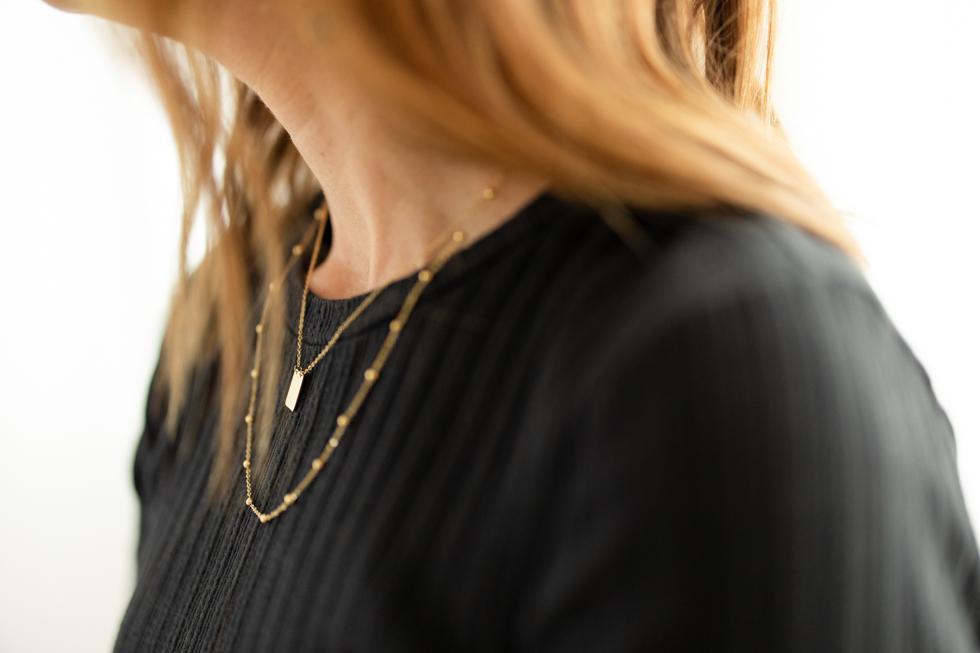 Layered Gold Necklace - Mercy House Global