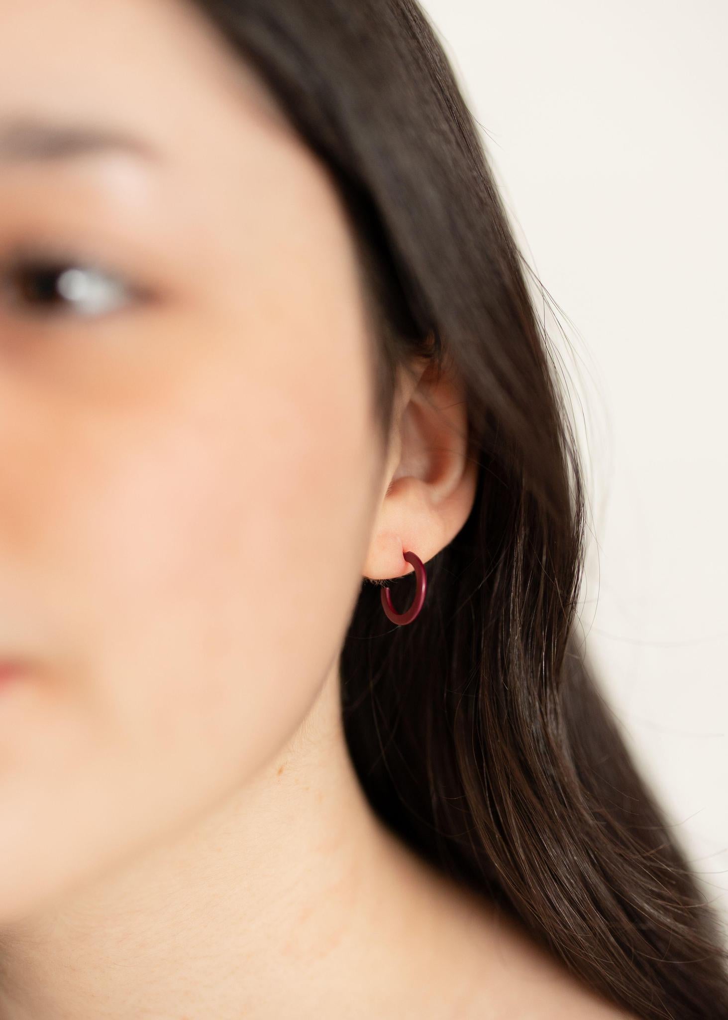 Maroon | Small Game Day Hoops