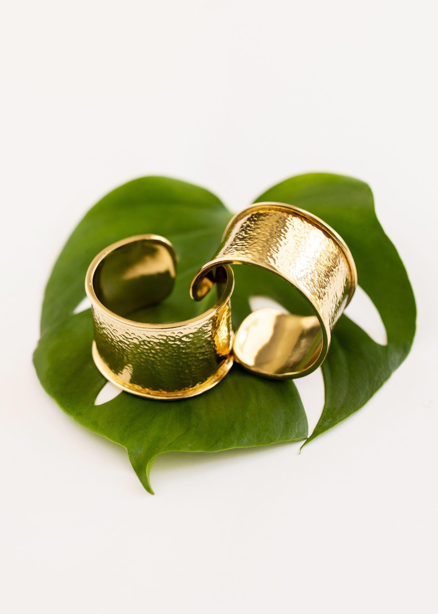 Empowered Hammered Cuff - Mercy House Global