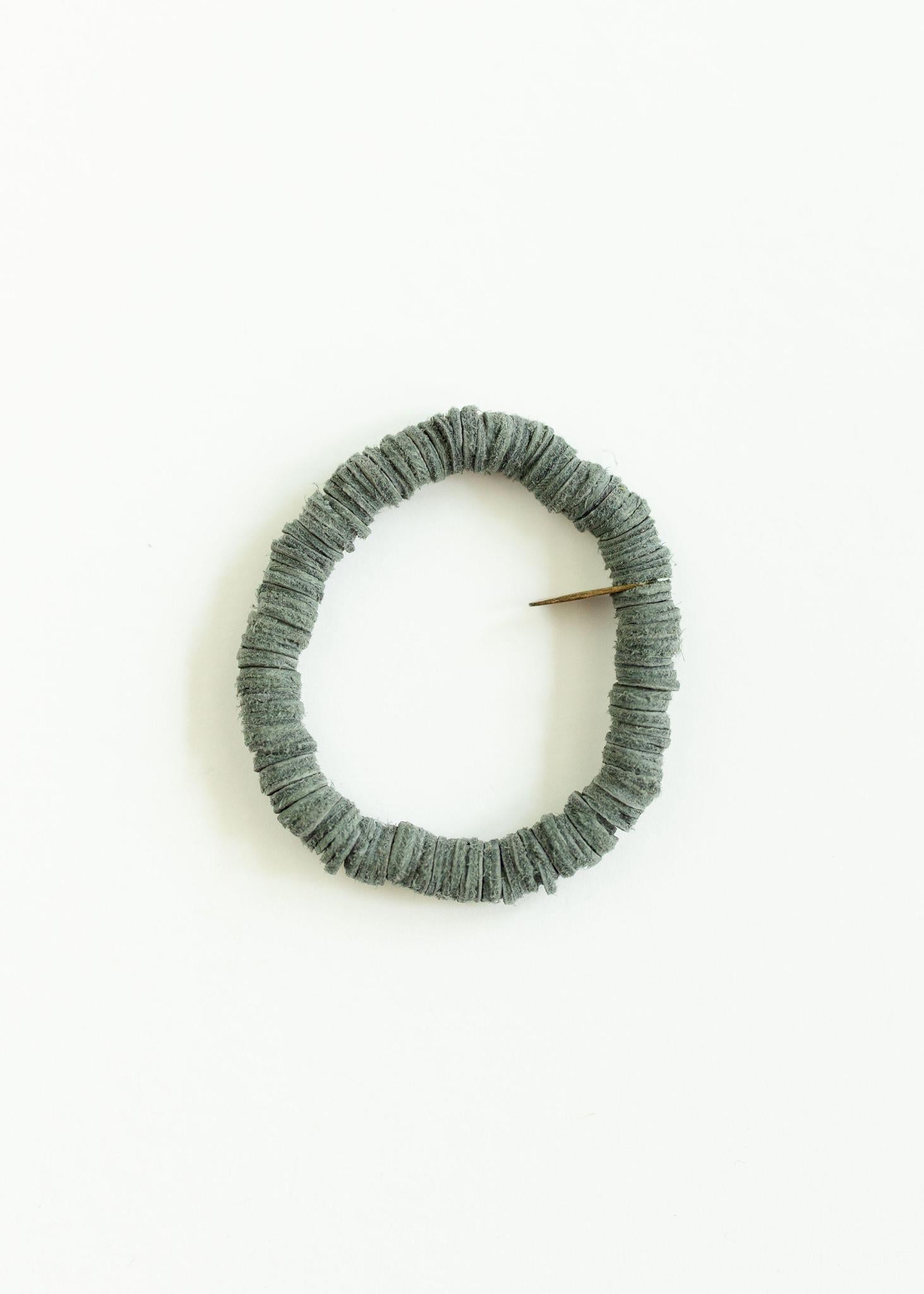 Bits of Leather Bracelet