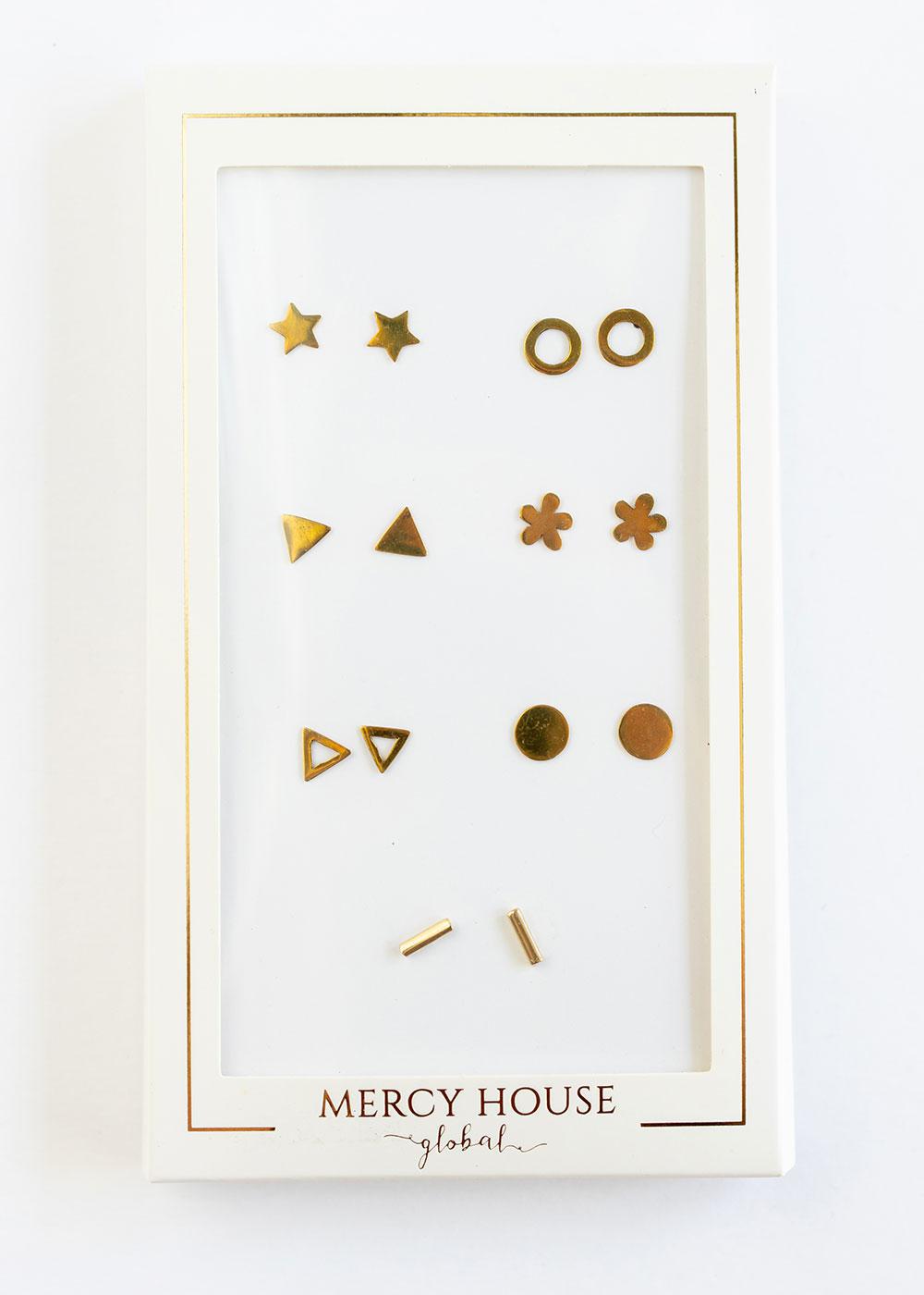 Days of the Week Stud Earrings | Set of 7 - Mercy House Global