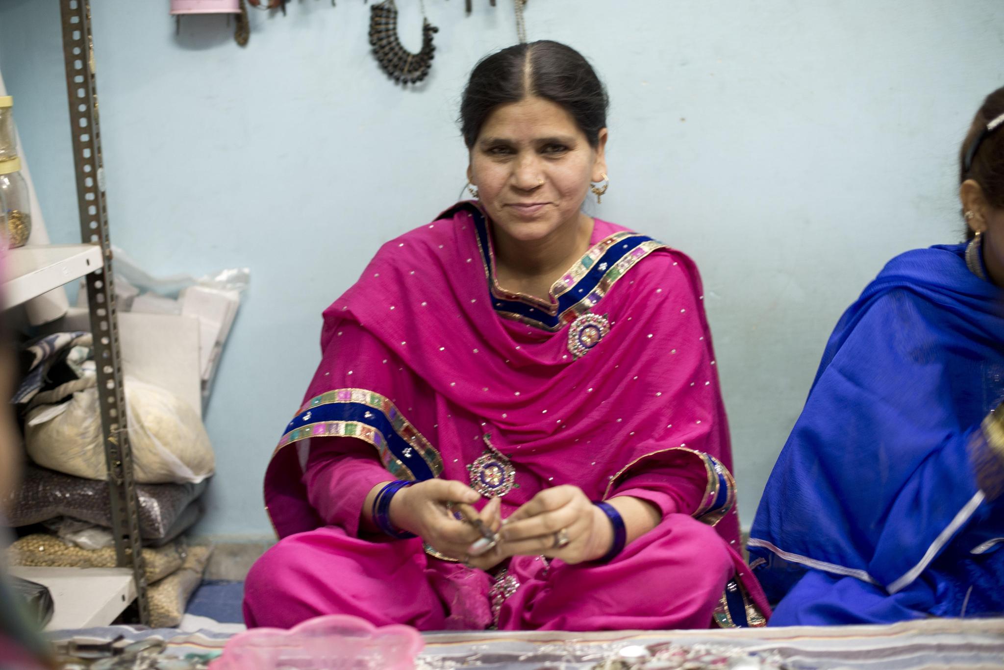 Diya Silver Stud + Hoop Earring Set - Mercy House Global