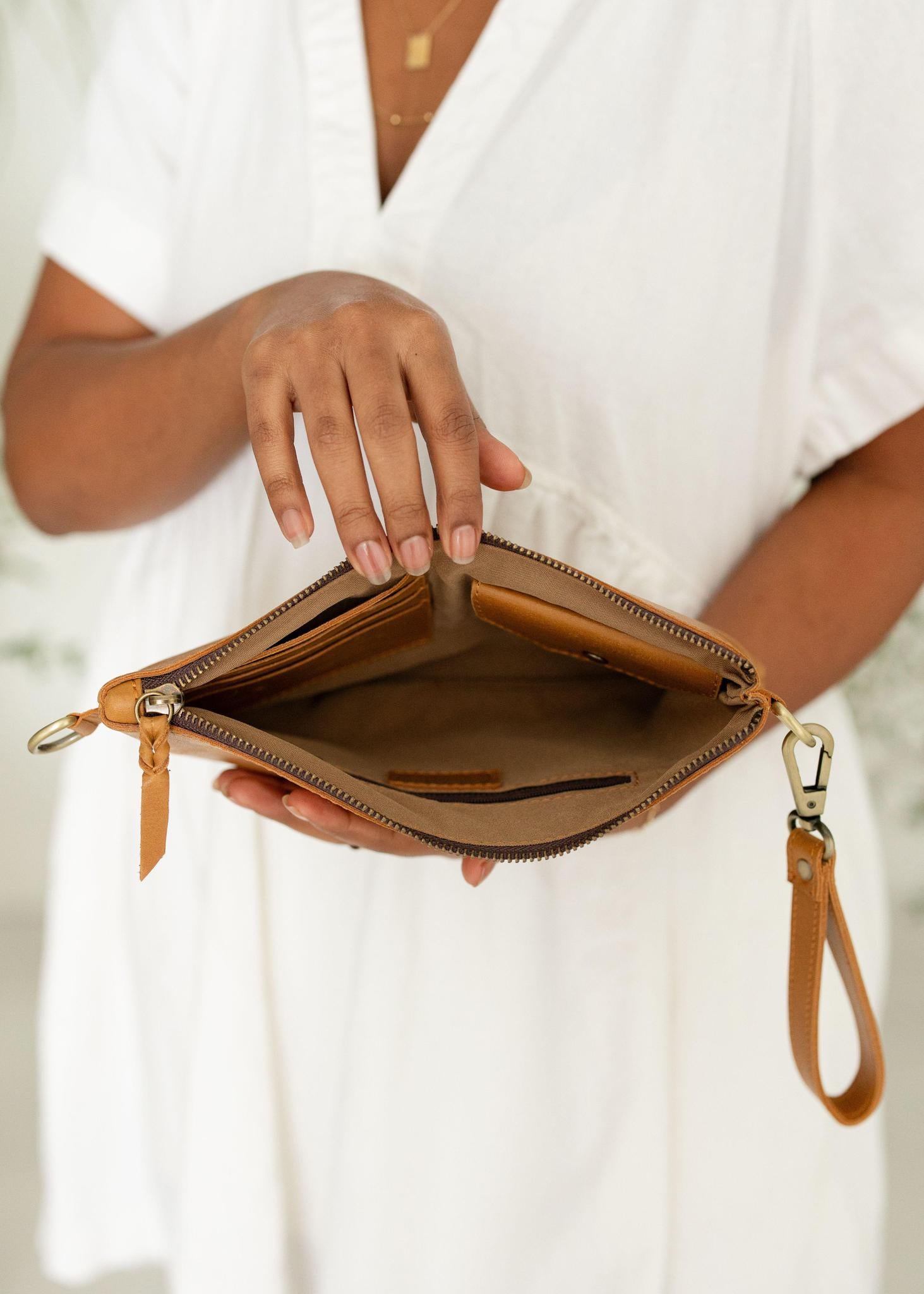 Leather Everything Crossbody