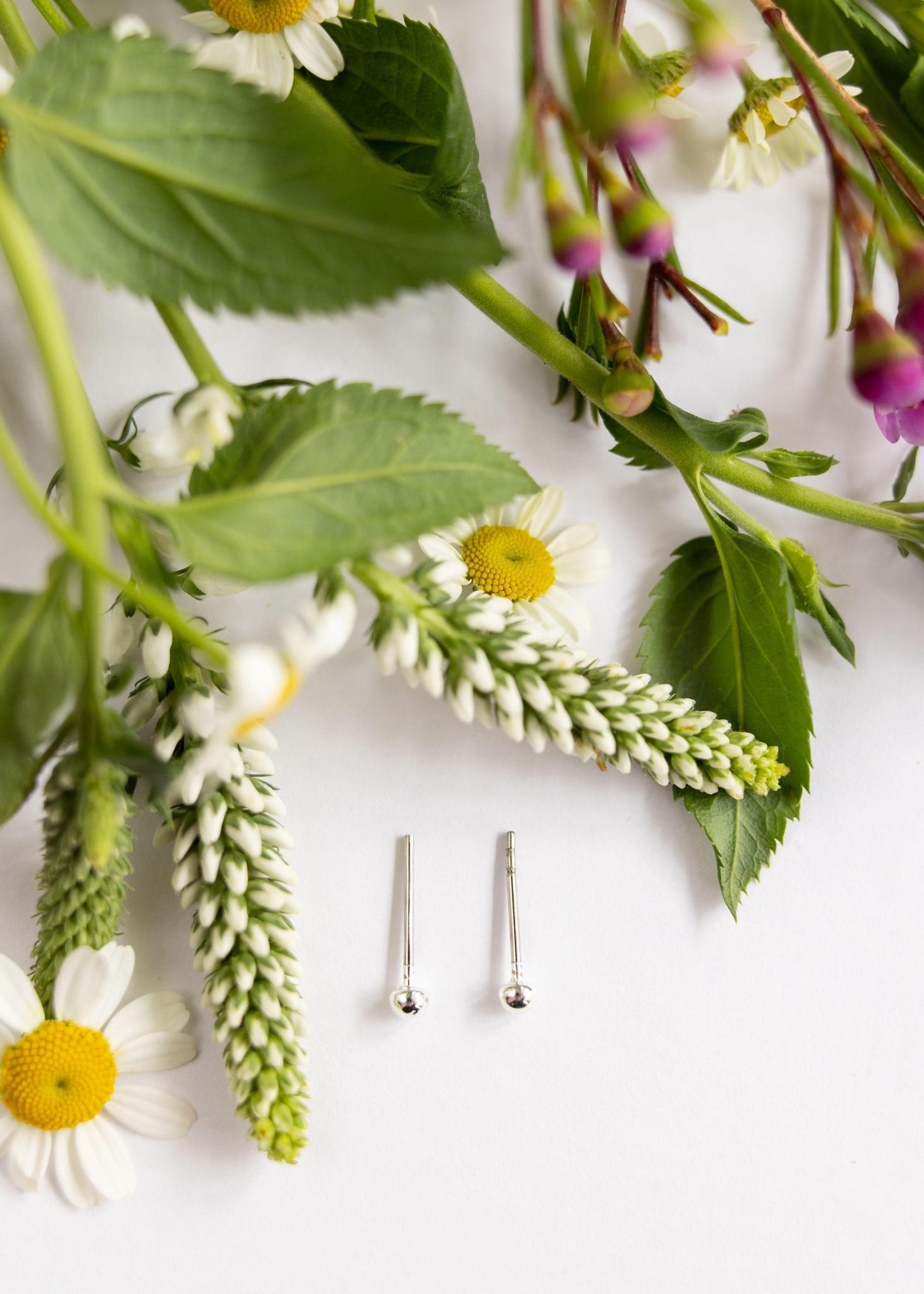 Small Ball Stud | Silver or Gold - Mercy House Global