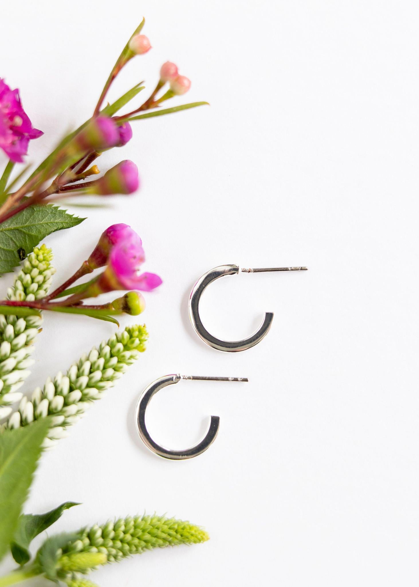 Small Hoops | Silver or Gold
