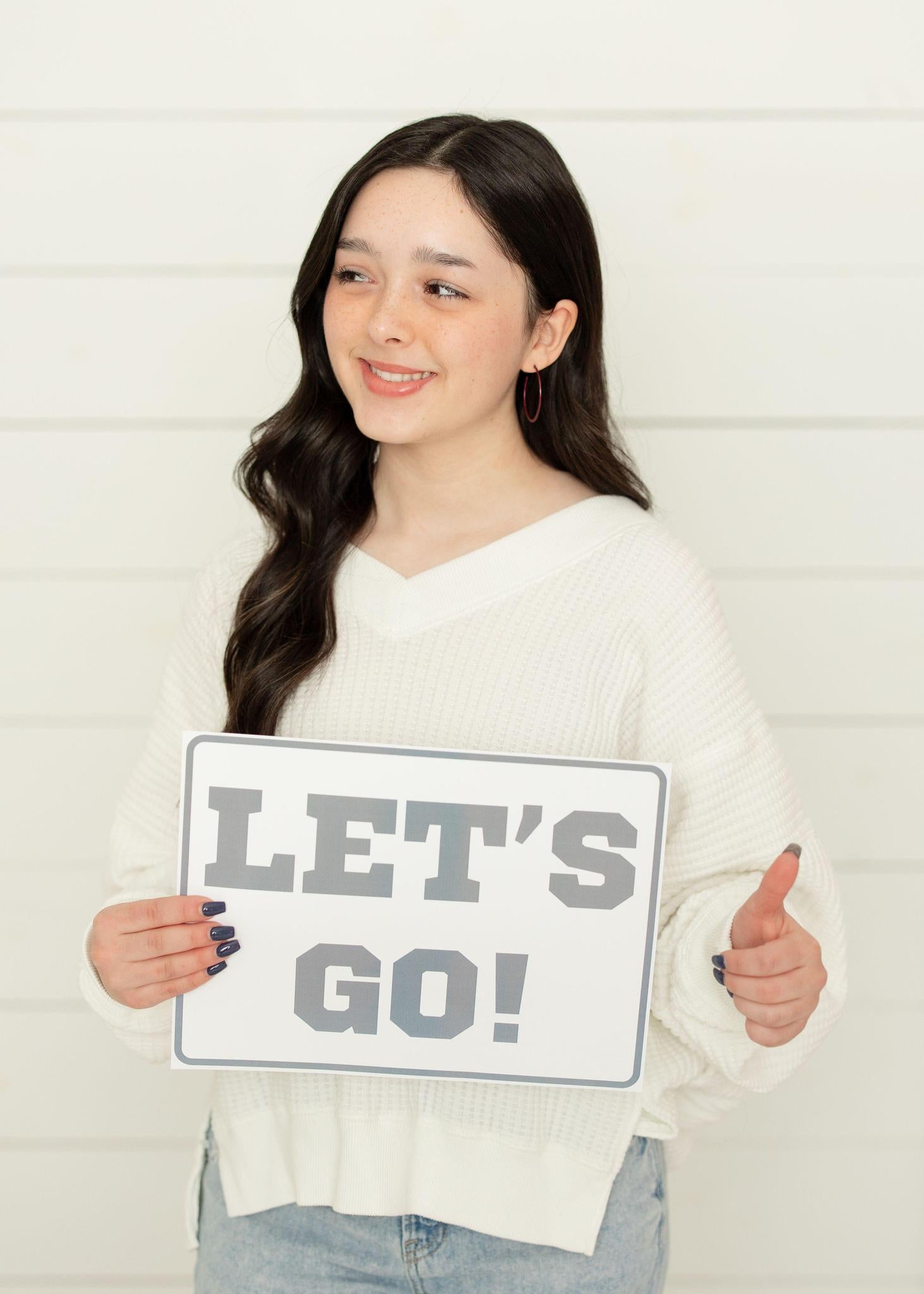 Maroon | Medium Game Day Hoops