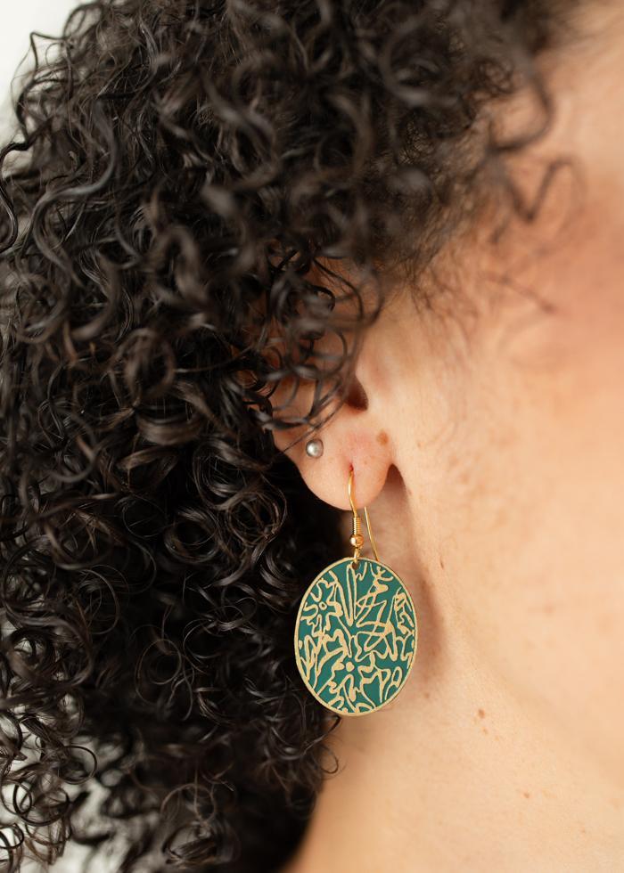 Transformative Teal Earrings - Mercy House Global