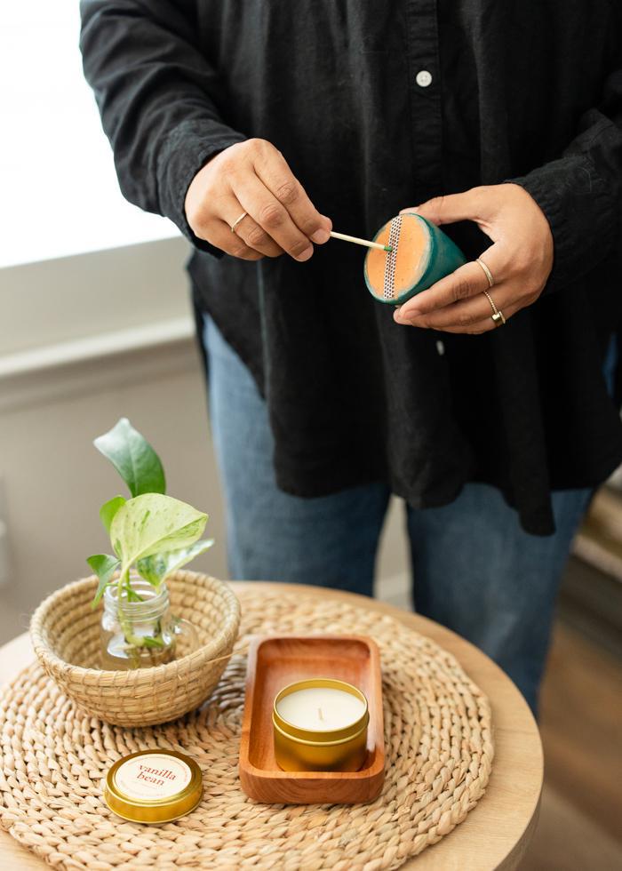 Ceramic Matchstick Holder