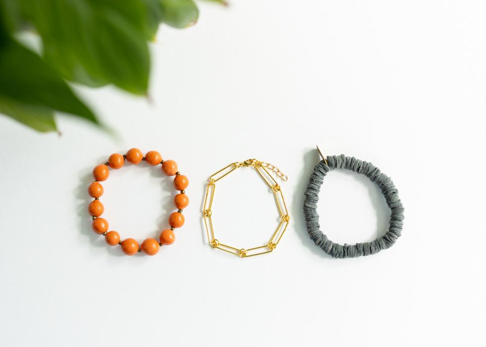 Golden Harvest Stack | Set of 3 Bracelets