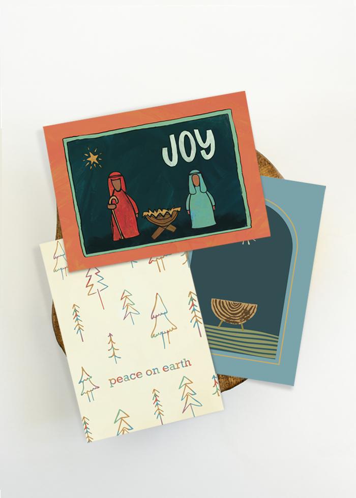 Christmas Greeting Cards | Set of 3