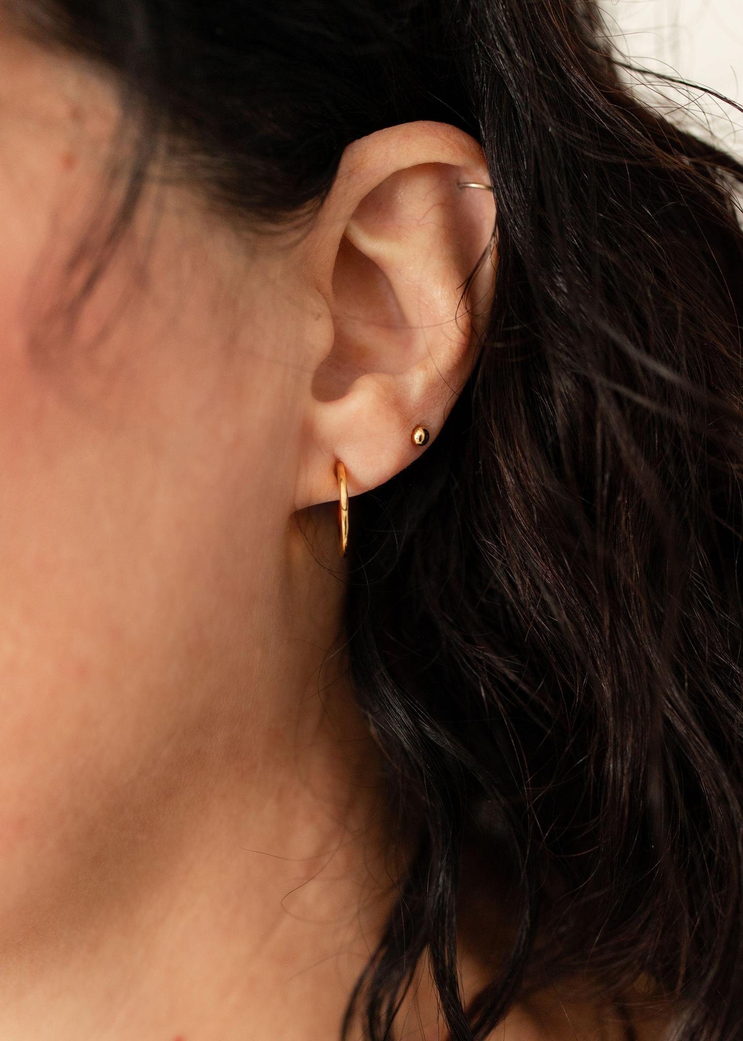Small Hoops | Silver or Gold