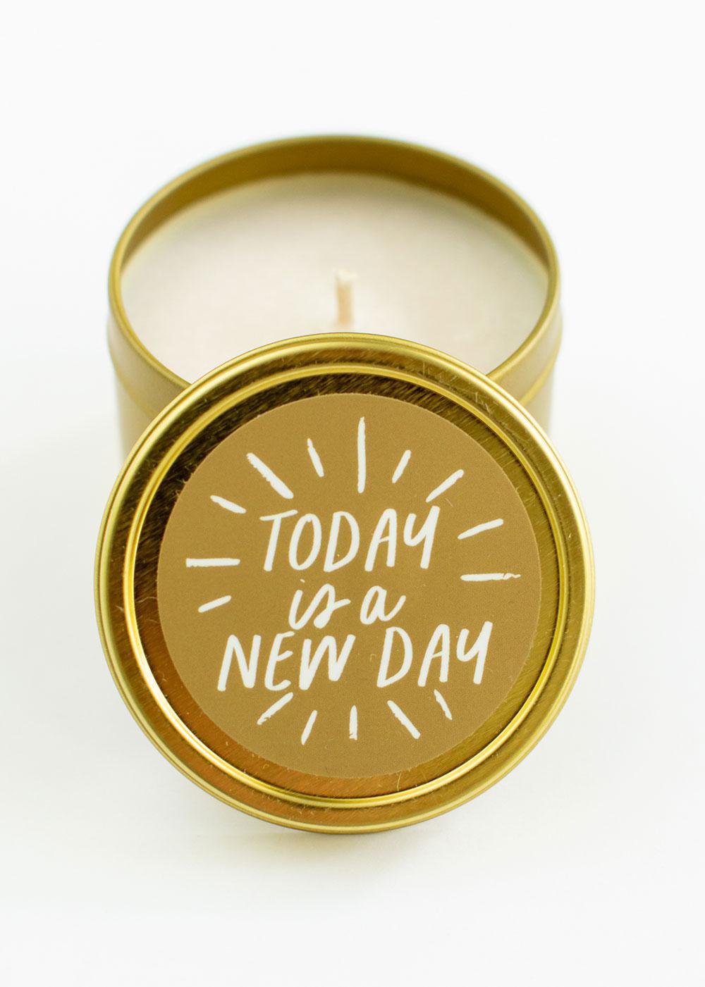 For Every Occasion 3 oz Tin Candles | 6 Sayings