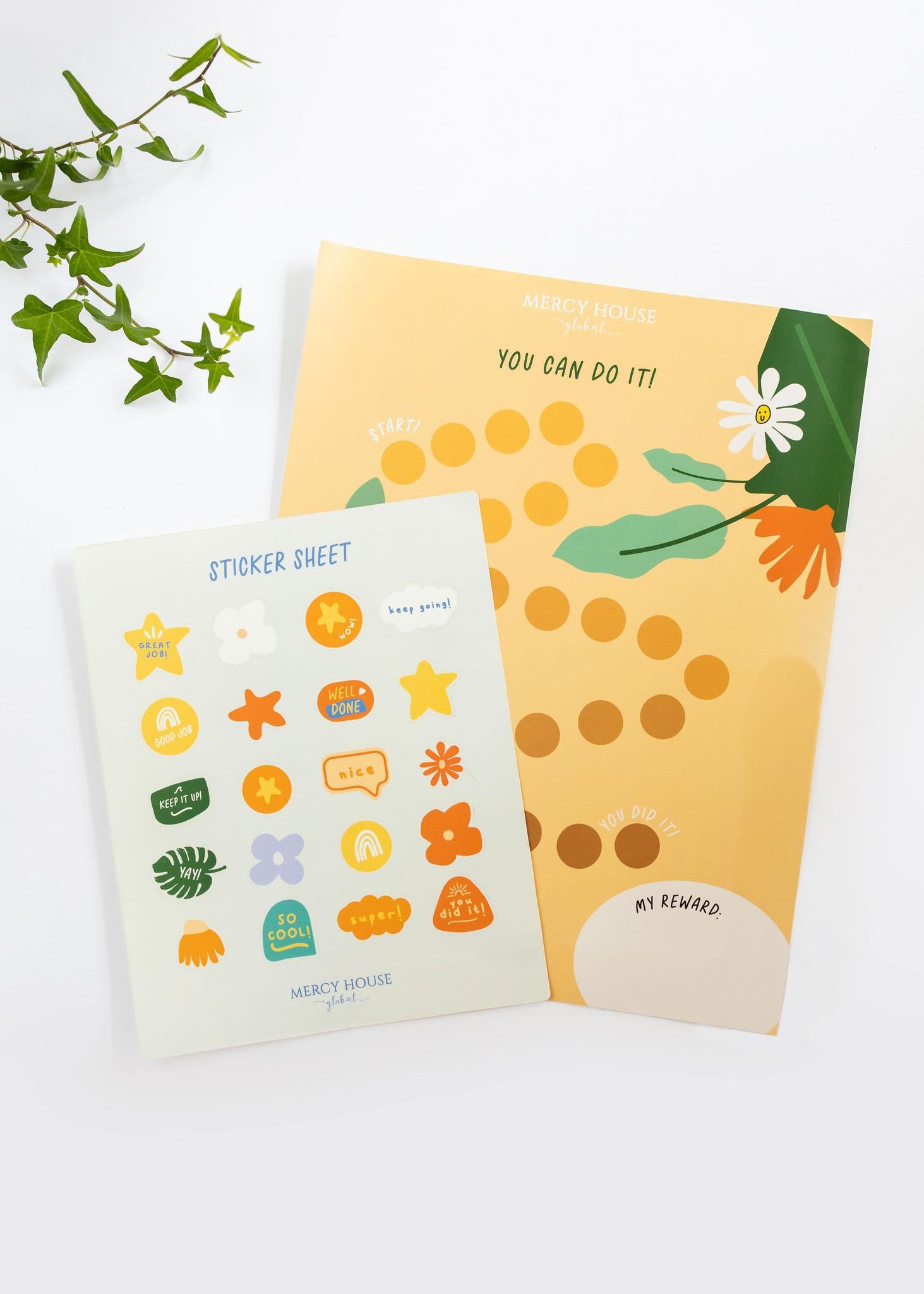 You Can Do It! | Reward Chart + Stickers